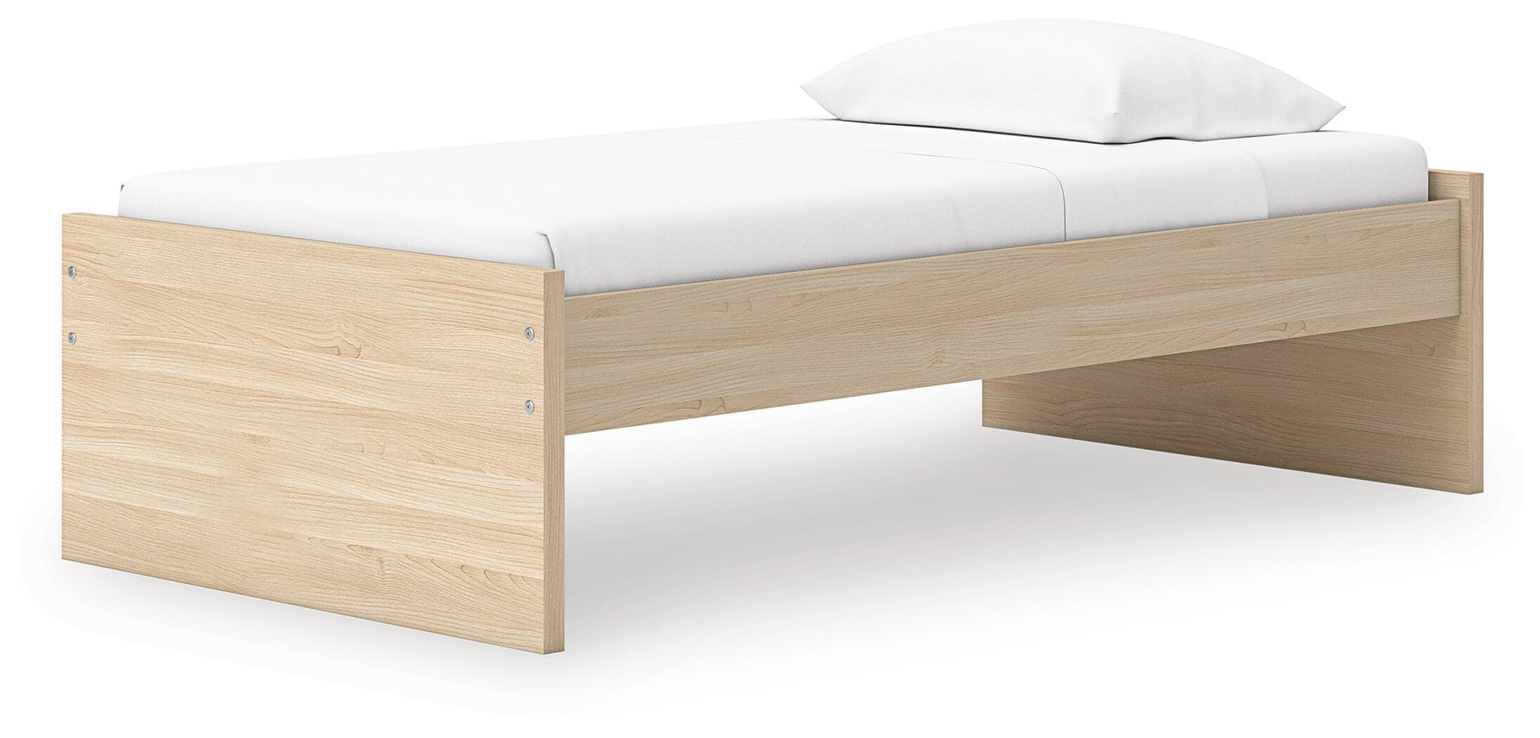 Onita Twin Platform Bed — Natural — view 5