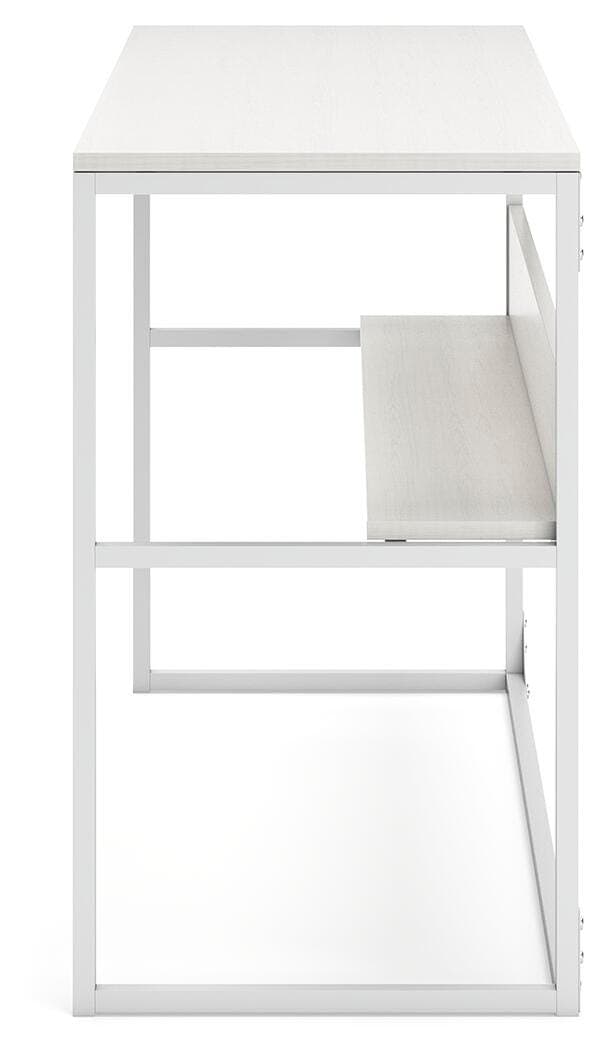 Deznee Home Office Desk — White — view 7