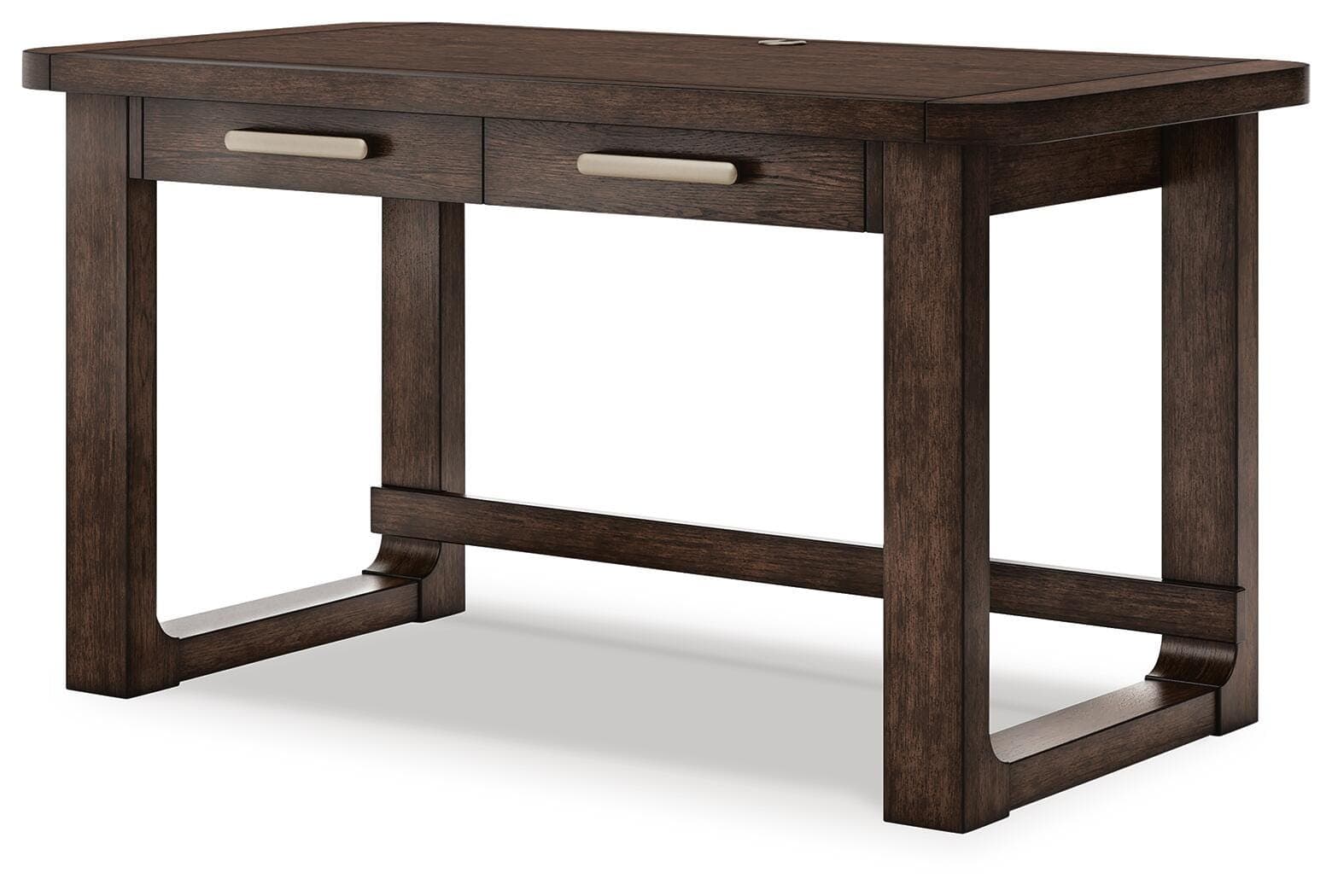 Breckington 56" Home Office Desk — Brown/Beige — view 5