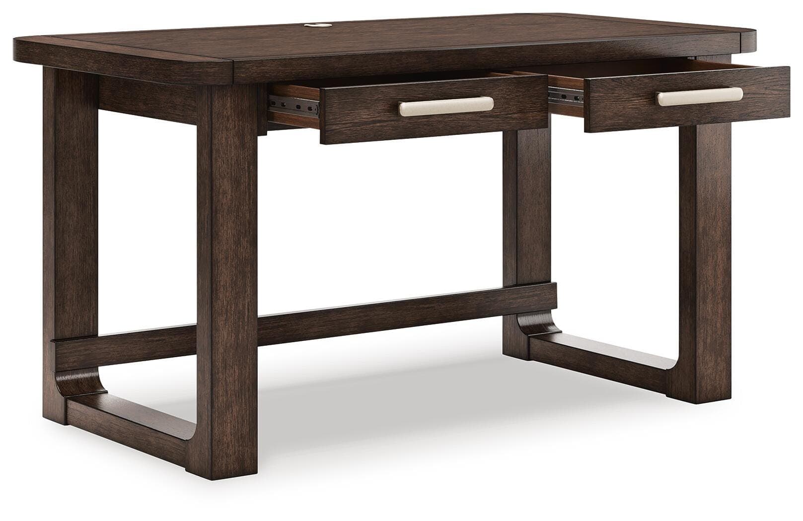 Breckington 56" Home Office Desk — Brown/Beige — view 3