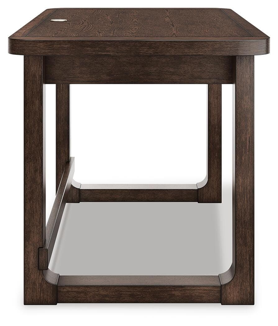 Breckington 56" Home Office Desk — Brown/Beige — view 6