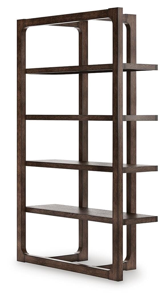 Breckington 76" Bookcase — Brown/Beige — view 4