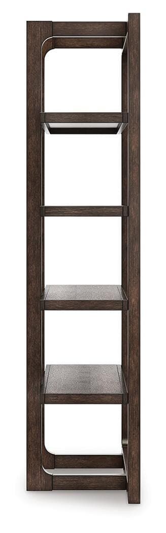 Breckington 76" Bookcase — Brown/Beige — view 5