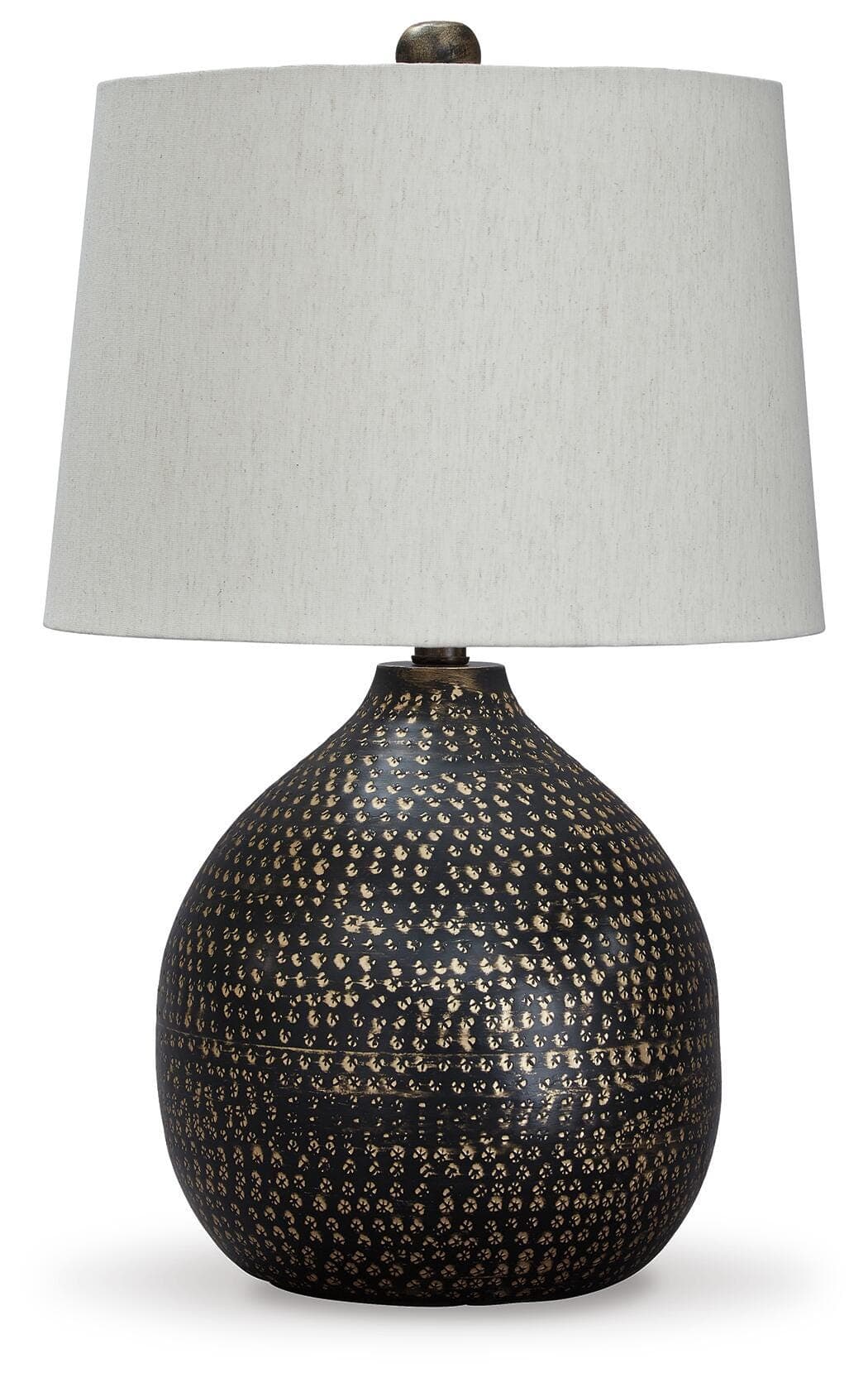Maire Table Lamp — Black/Gray — Middletown Furniture, Middletown OH