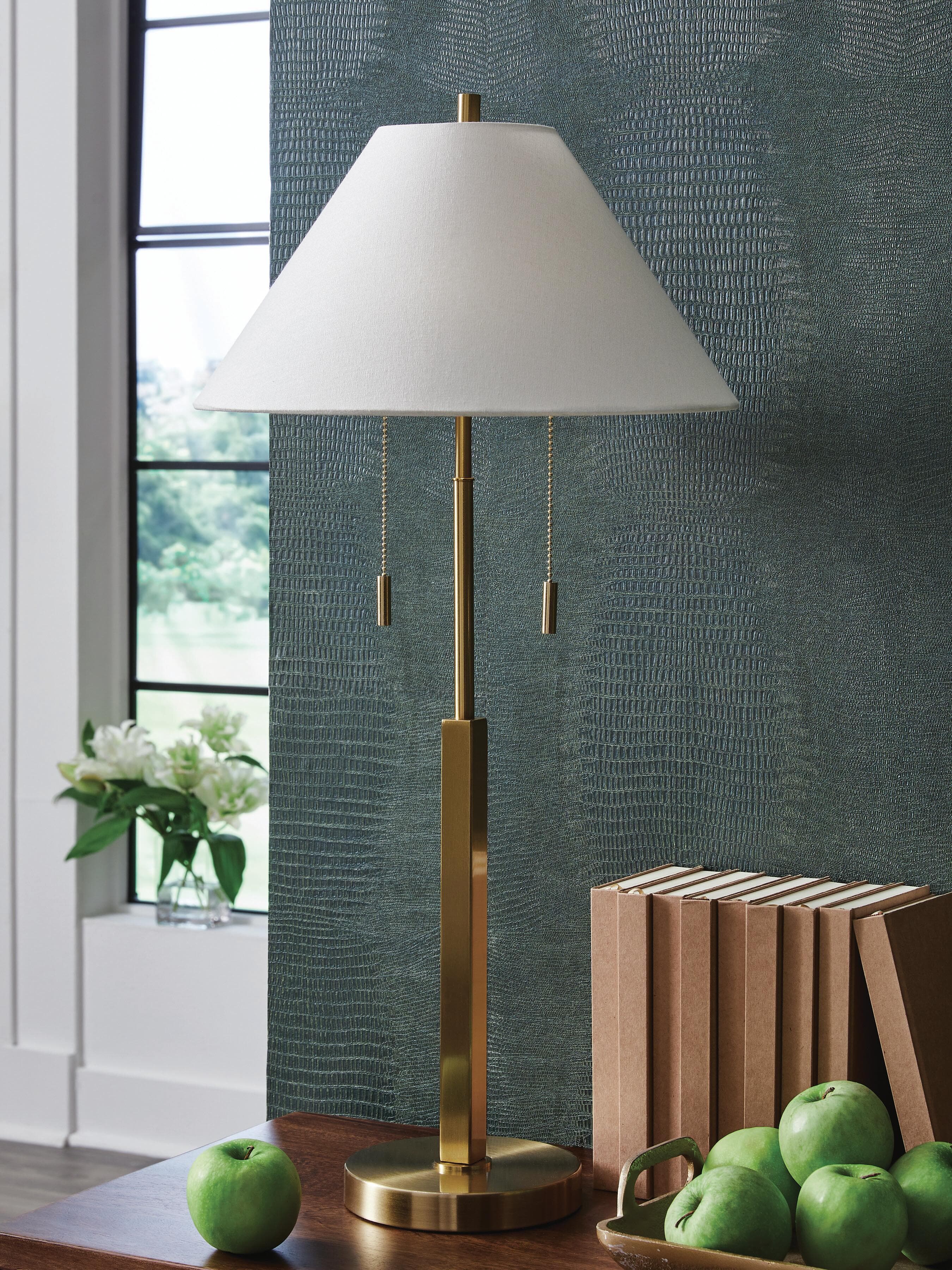 Haigwood Table Lamp — Gold Finish — view 2
