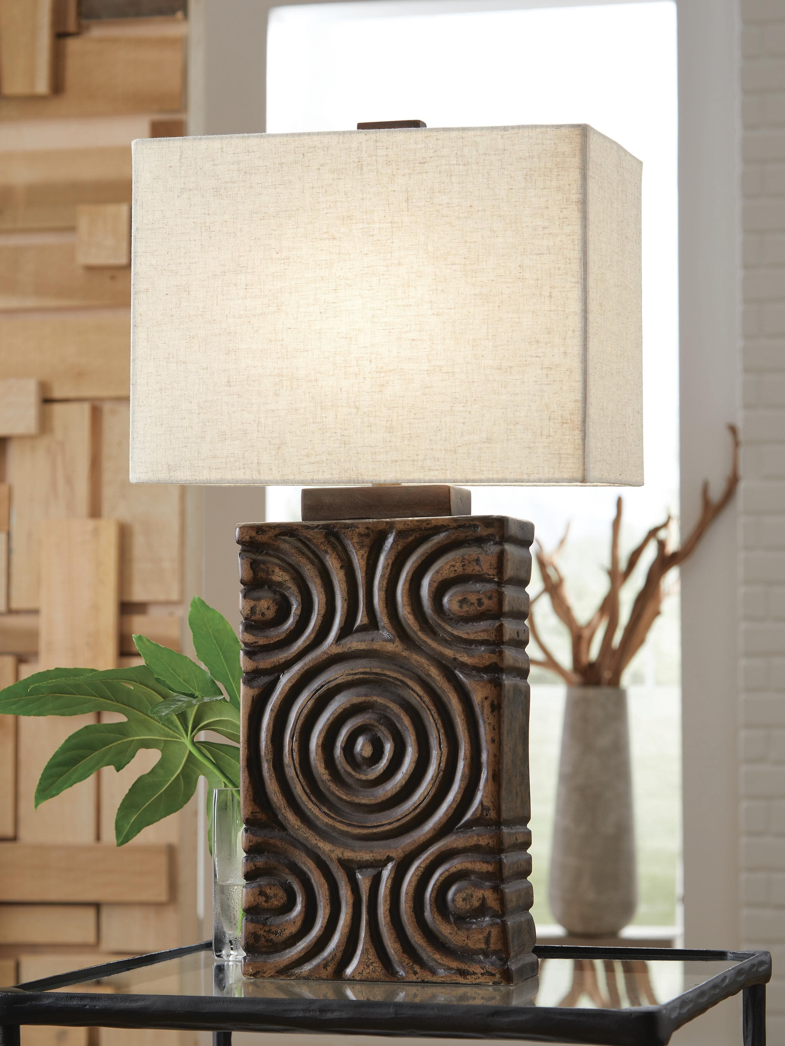 Heathbury Table Lamp — Antique Brown — view 2