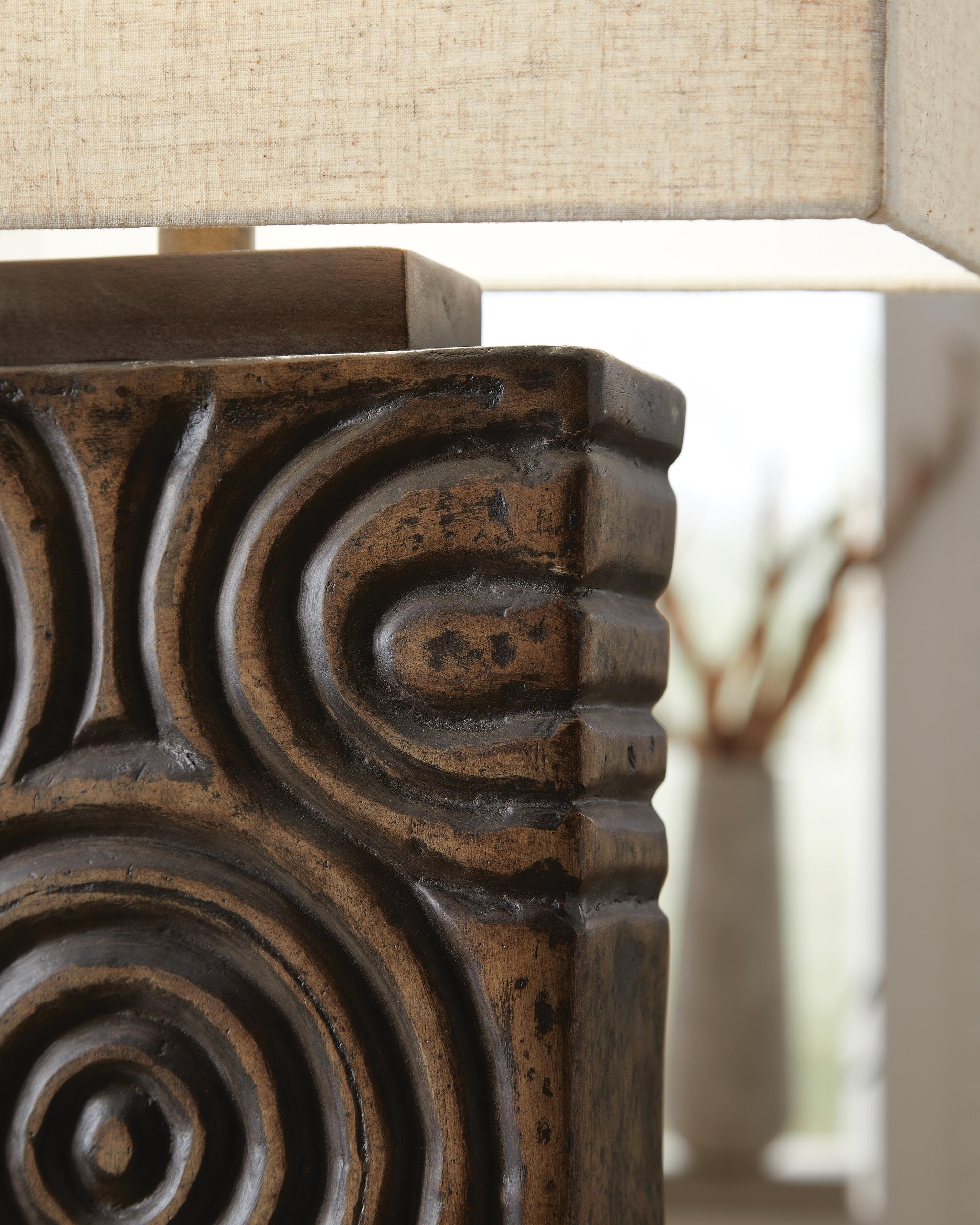 Heathbury Table Lamp — Antique Brown — view 3