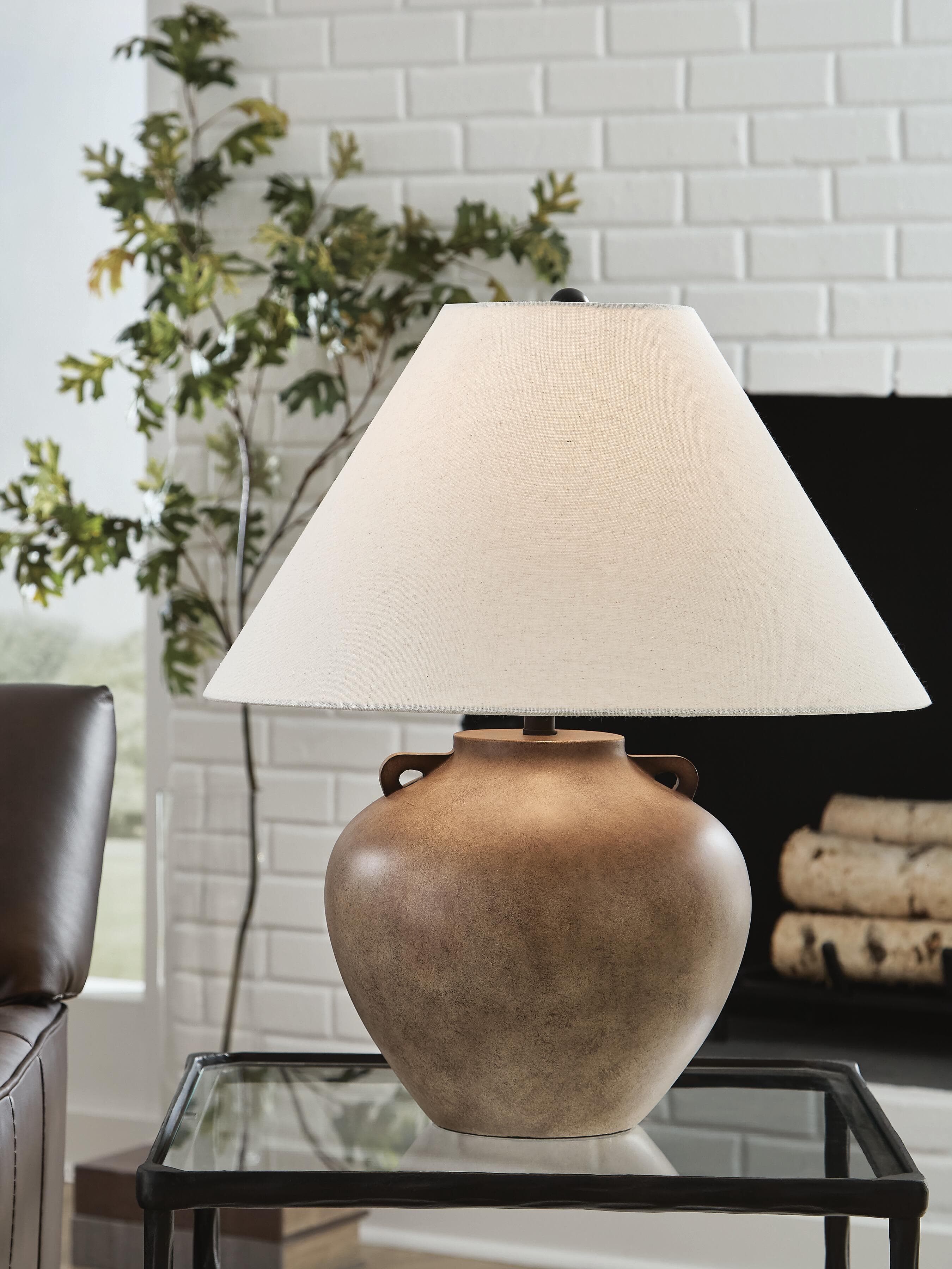 Ferrilby Table Lamp — Antique Beige — view 2