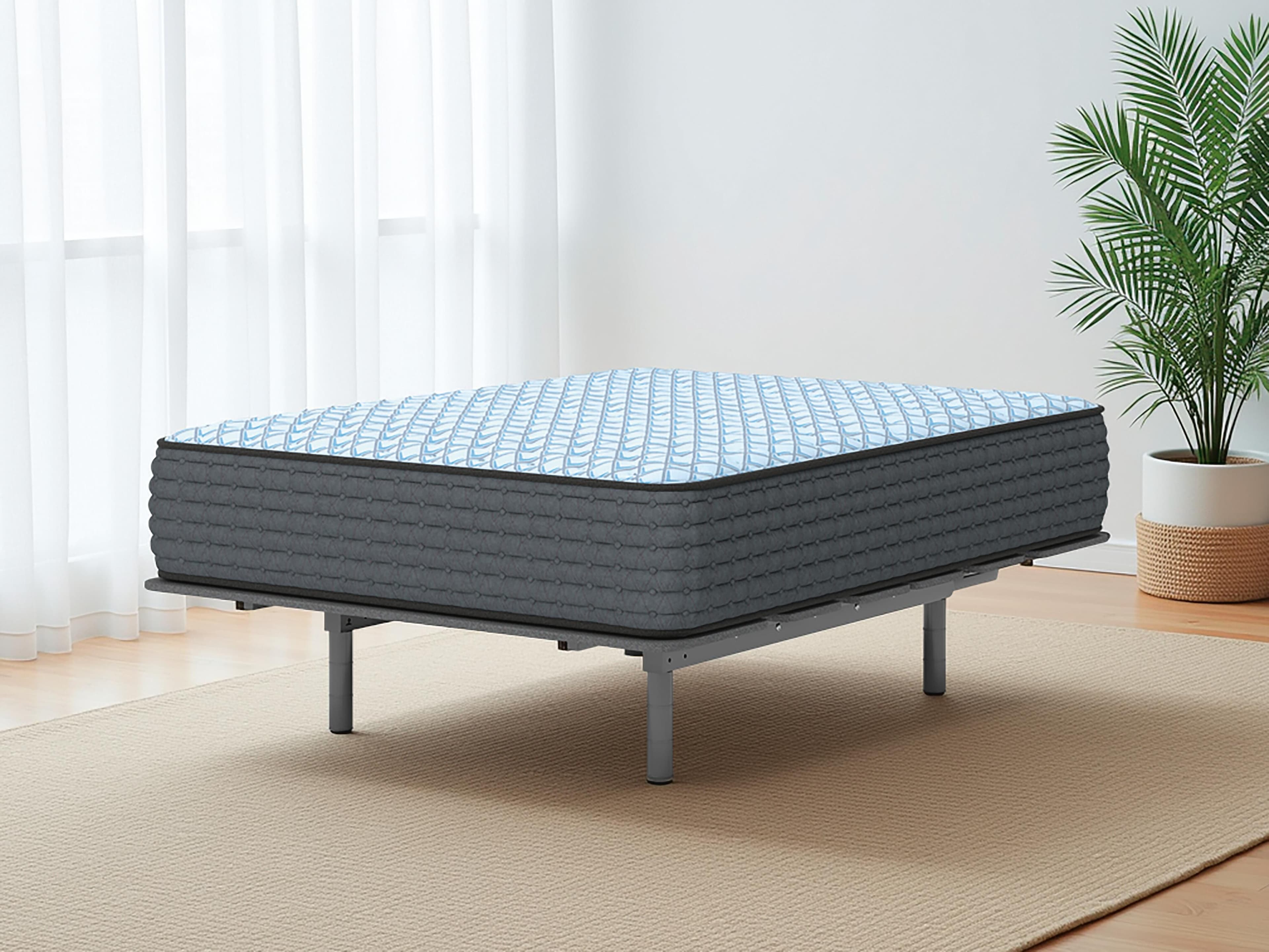 Destin Cove Firm King Mattress — Blue — view 2