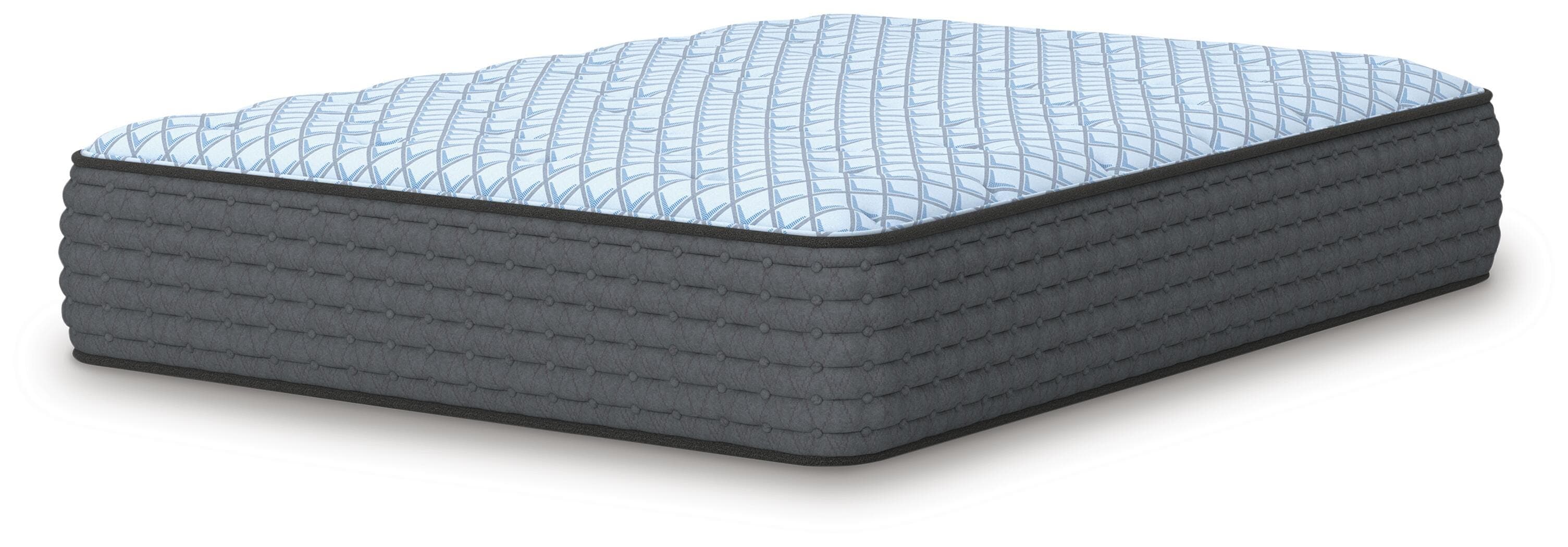 Destin Cove Plush California King Mattress — Blue — view 3