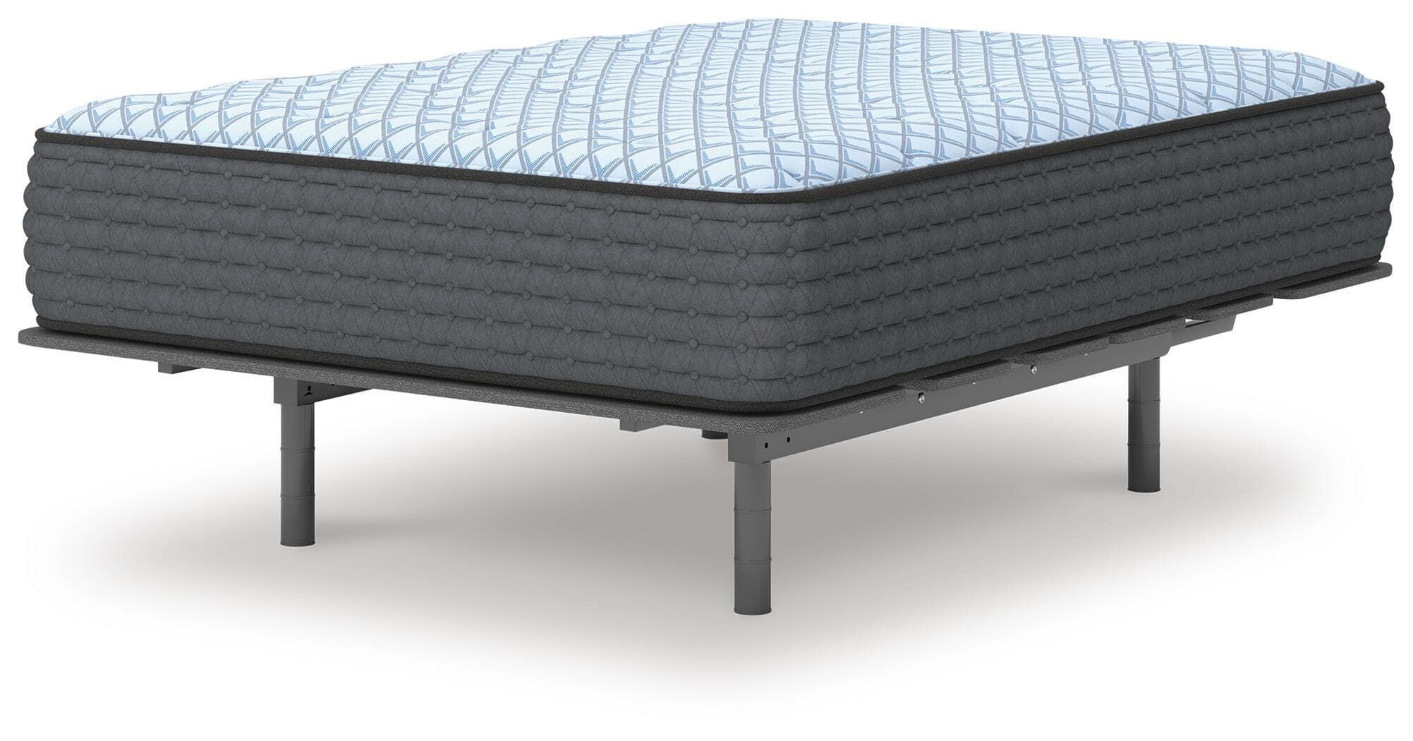 Destin Cove Plush California King Mattress — Blue — view 4
