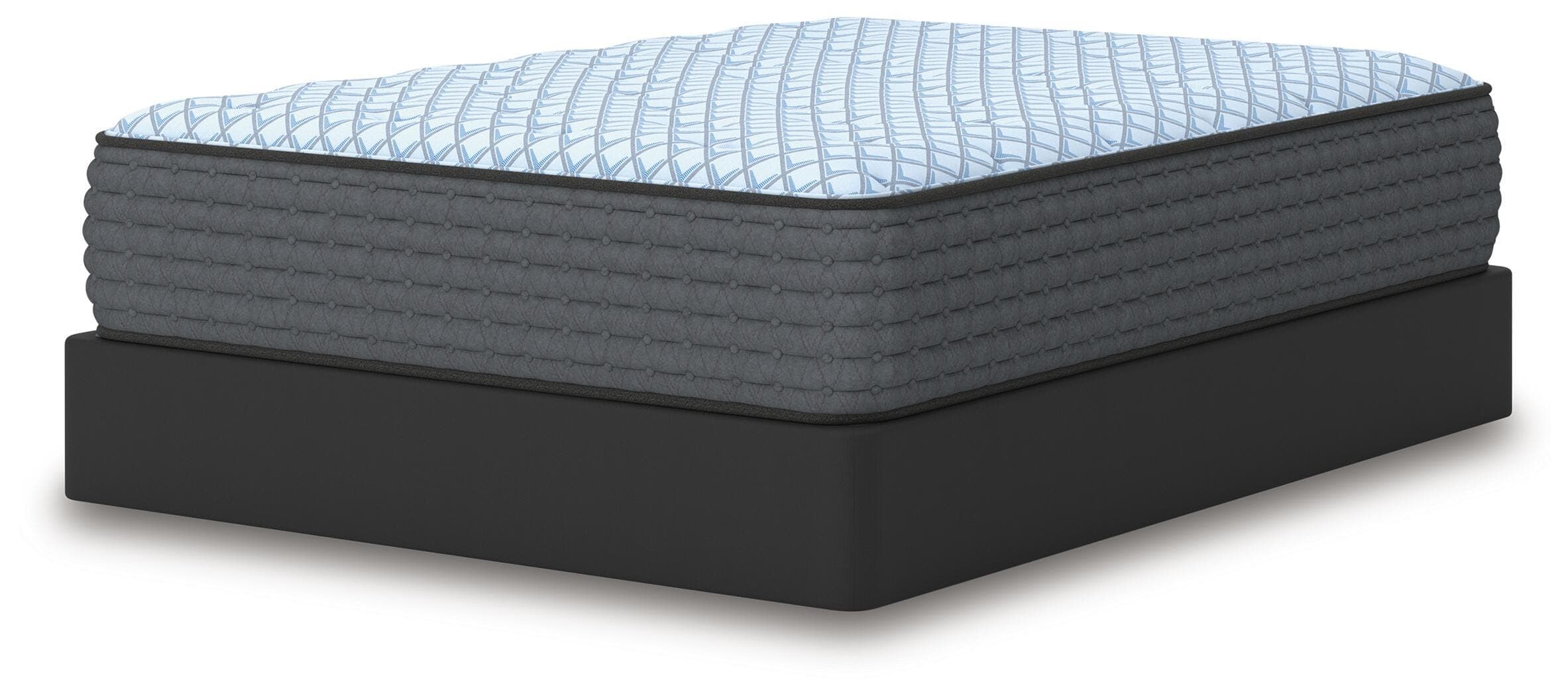 Destin Cove Plush California King Mattress — Blue — view 6
