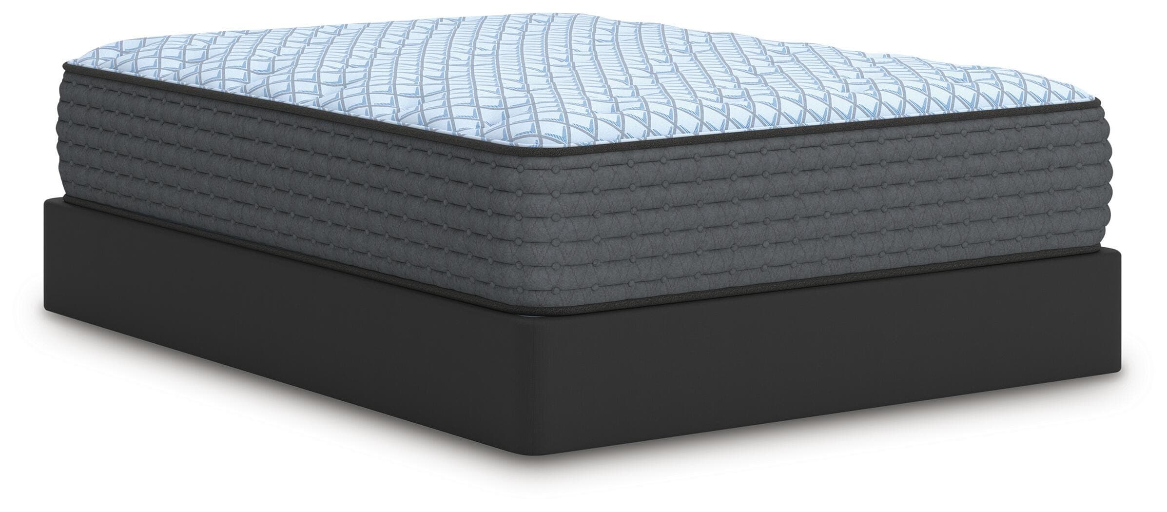 Destin Cove Plush California King Mattress — Blue — view 7