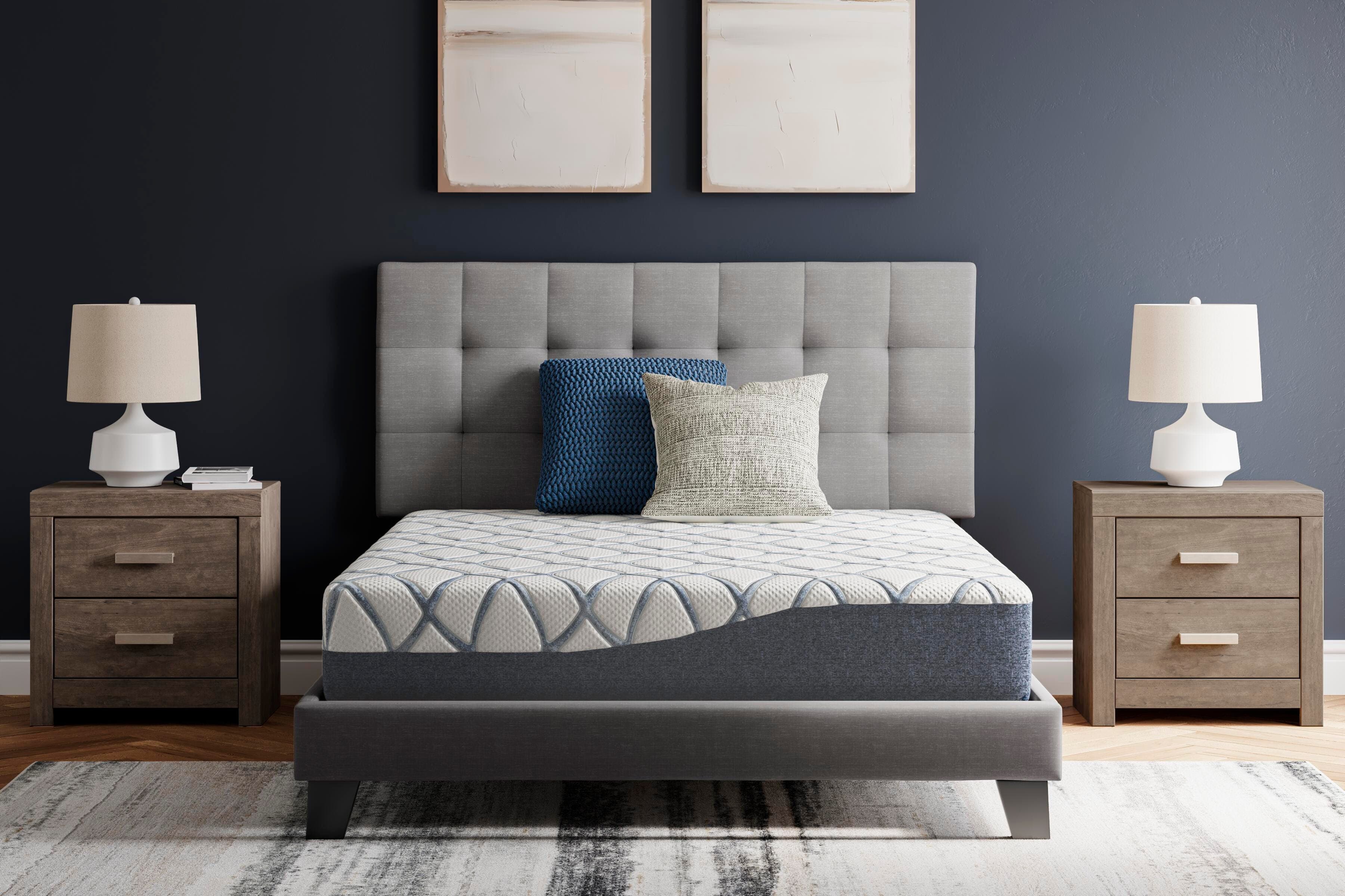 10 Inch Chime Elite 2.0 California King Mattress — White;Black/Gray — view 3