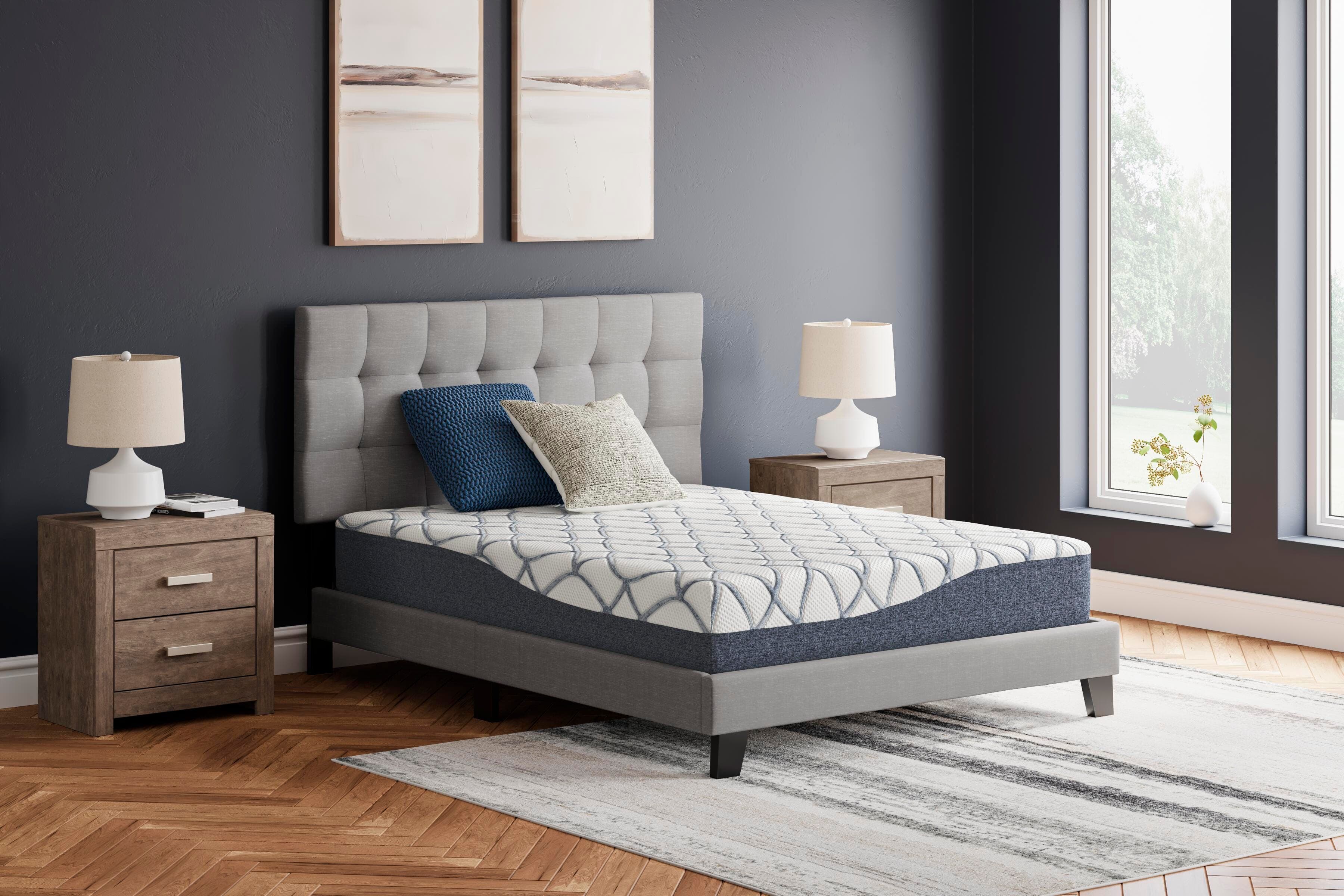 10 Inch Chime Elite 2.0 California King Mattress — White;Black/Gray — view 5
