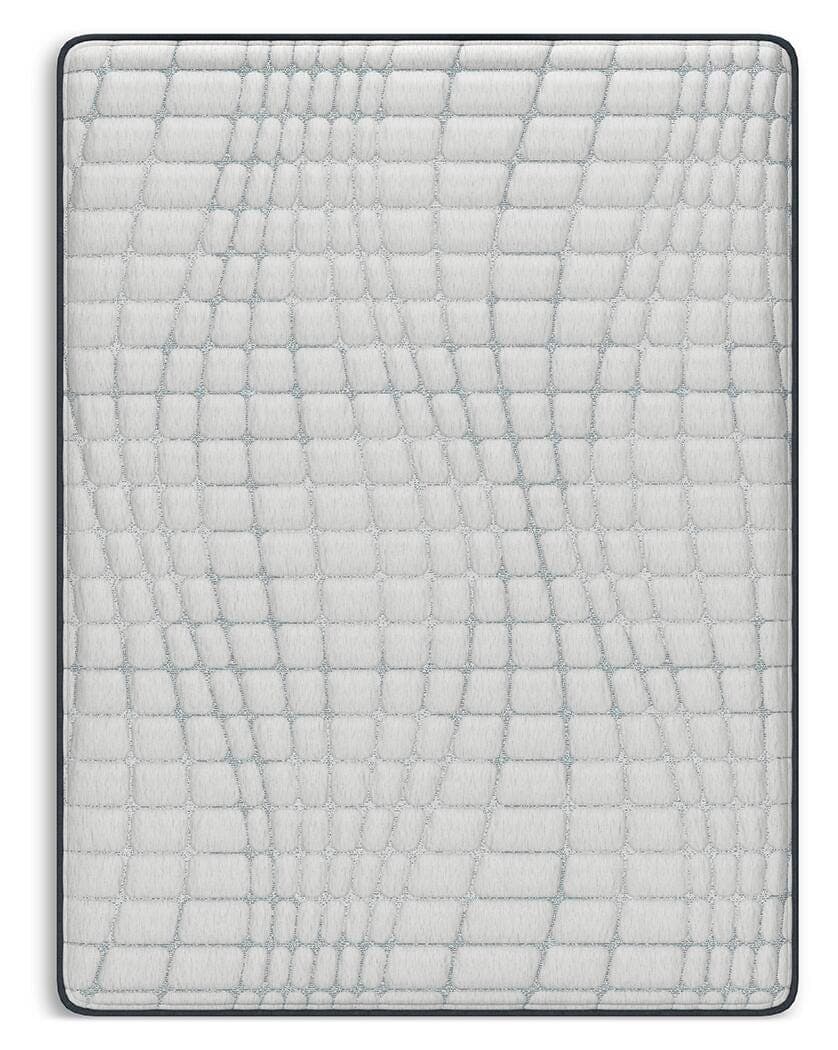 Hybrid 1400 California King Mattress — White;Black/Gray — view 3