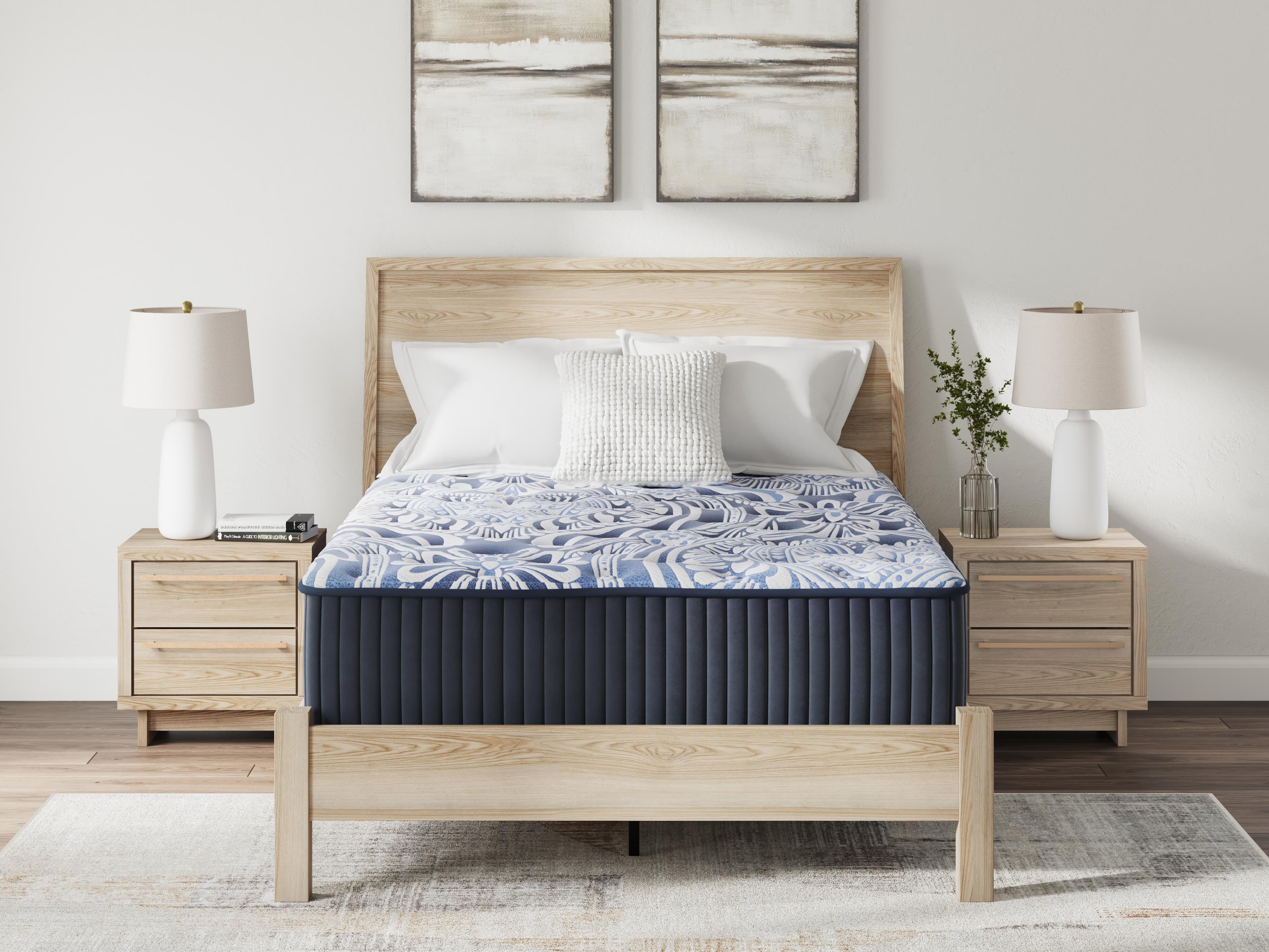 Firm Luxe 2.0 King Mattress — Blue — view 7