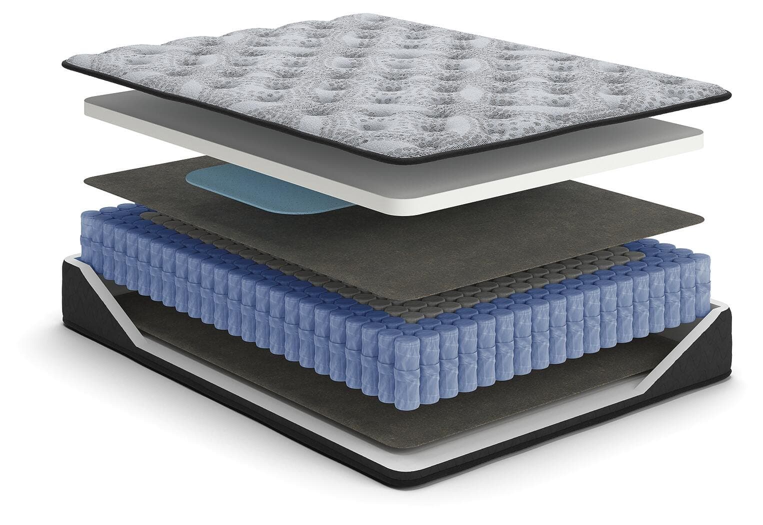 Comfort Plus Queen Mattress — Black/Gray — view 5