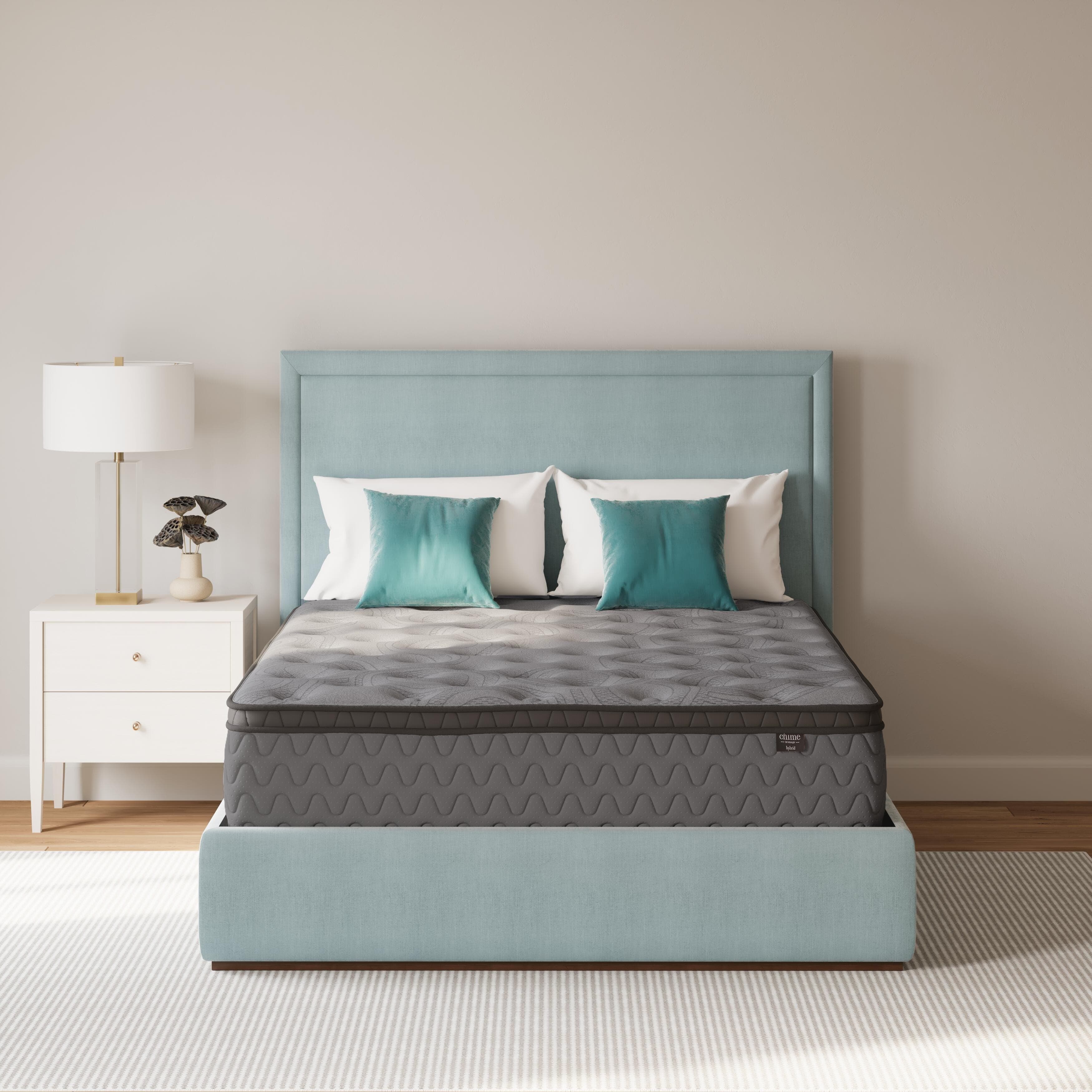 Augusta2 Full Mattress — Black/Gray — view 5