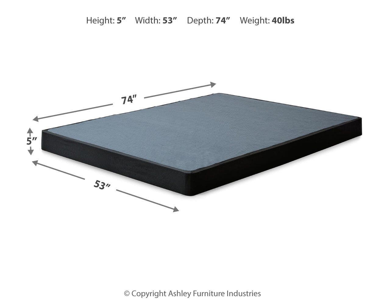 Low Profile Full Foundation — Black/Gray — view 4