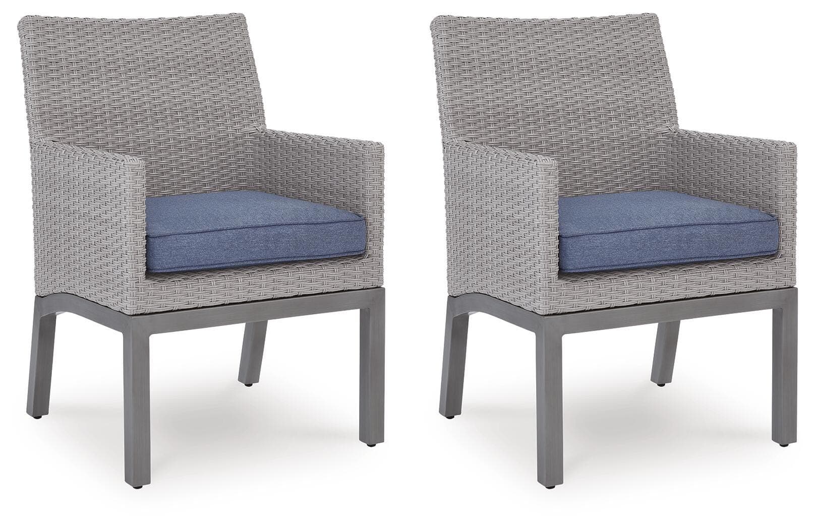 Dillon Beach Outdoor Arm Chair with Cushion (Set of 2)