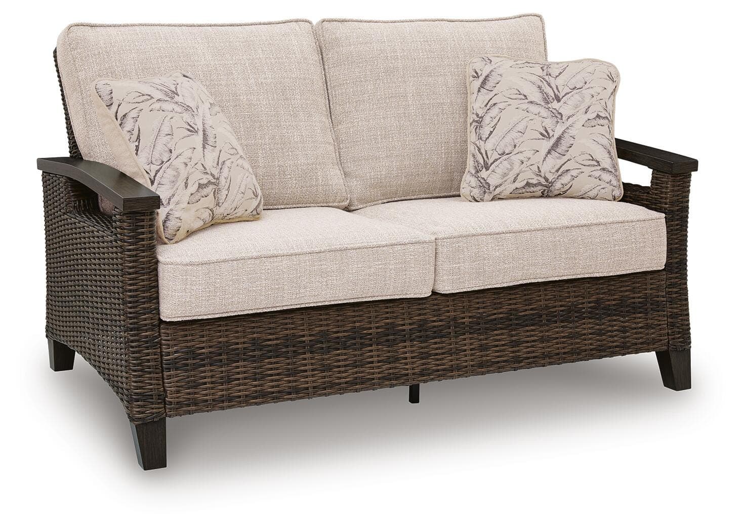 Drakes Beach Outdoor Loveseat with Cushion