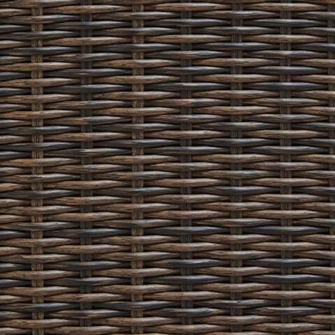 Drakes Beach Outdoor Sofa with Cushion — Dark Brown — view 6