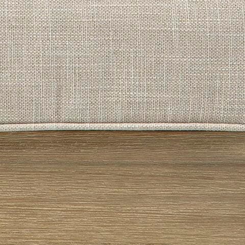 Clare View Sofa with Cushion — White;Brown/Beige — view 7