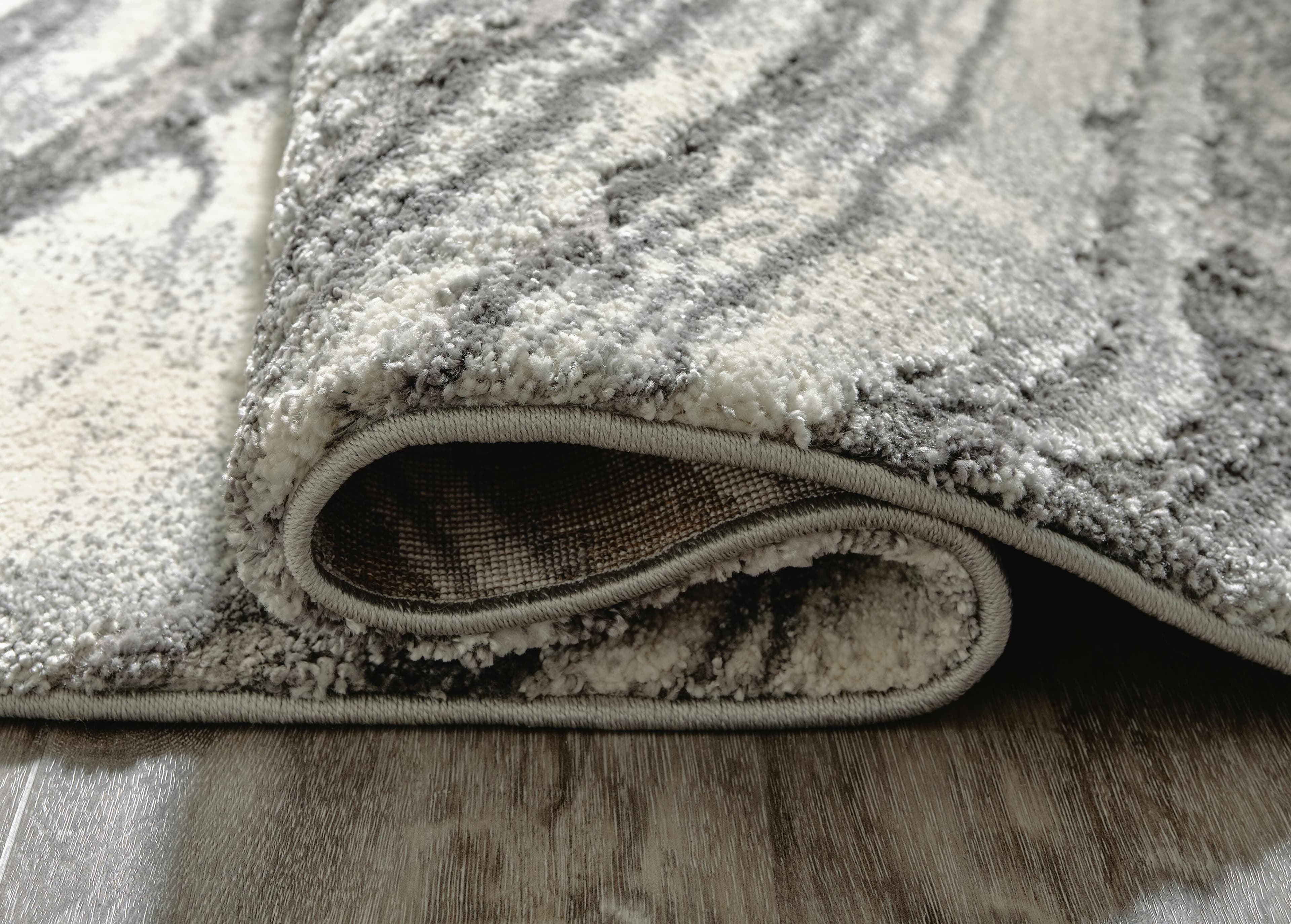 Wysdale 5'3" x 7'3" Rug — White;Black/Gray — view 4