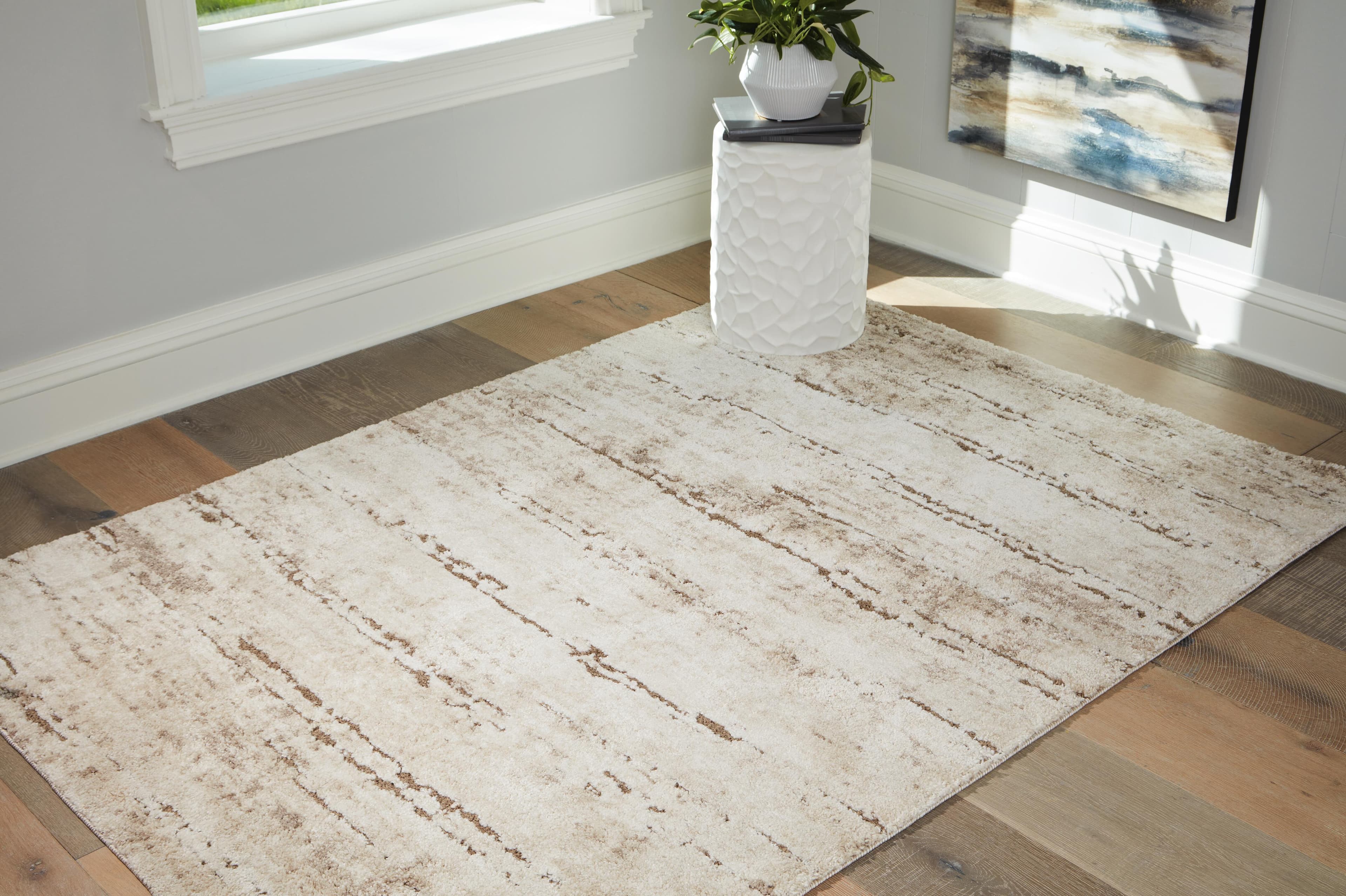 Kasney 5' x 7' Rug — Brown/Beige — view 2