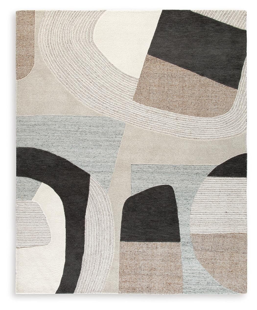 Edrickhill 8' x 10' Rug — Black/Gray;Brown/Beige — Middletown Furniture, Middletown OH