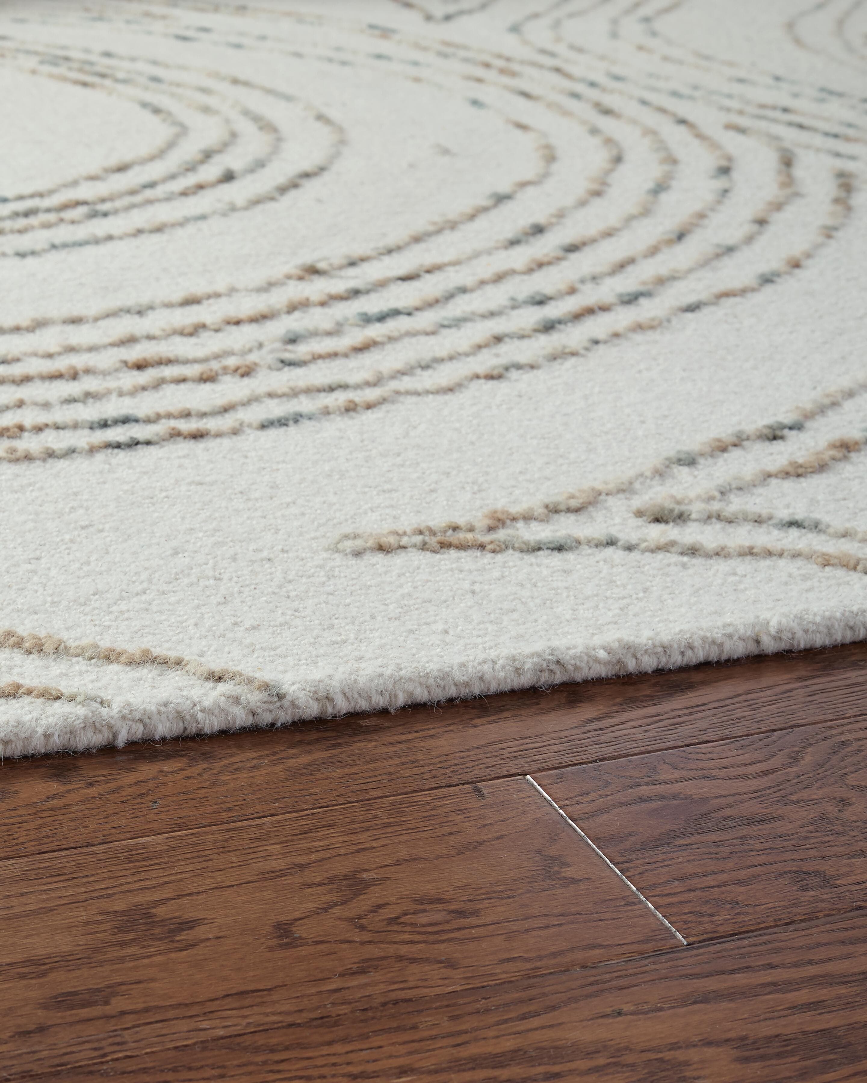 Deenbury 5' x 7' Area Rug — Ivory/Green/Brown — view 3