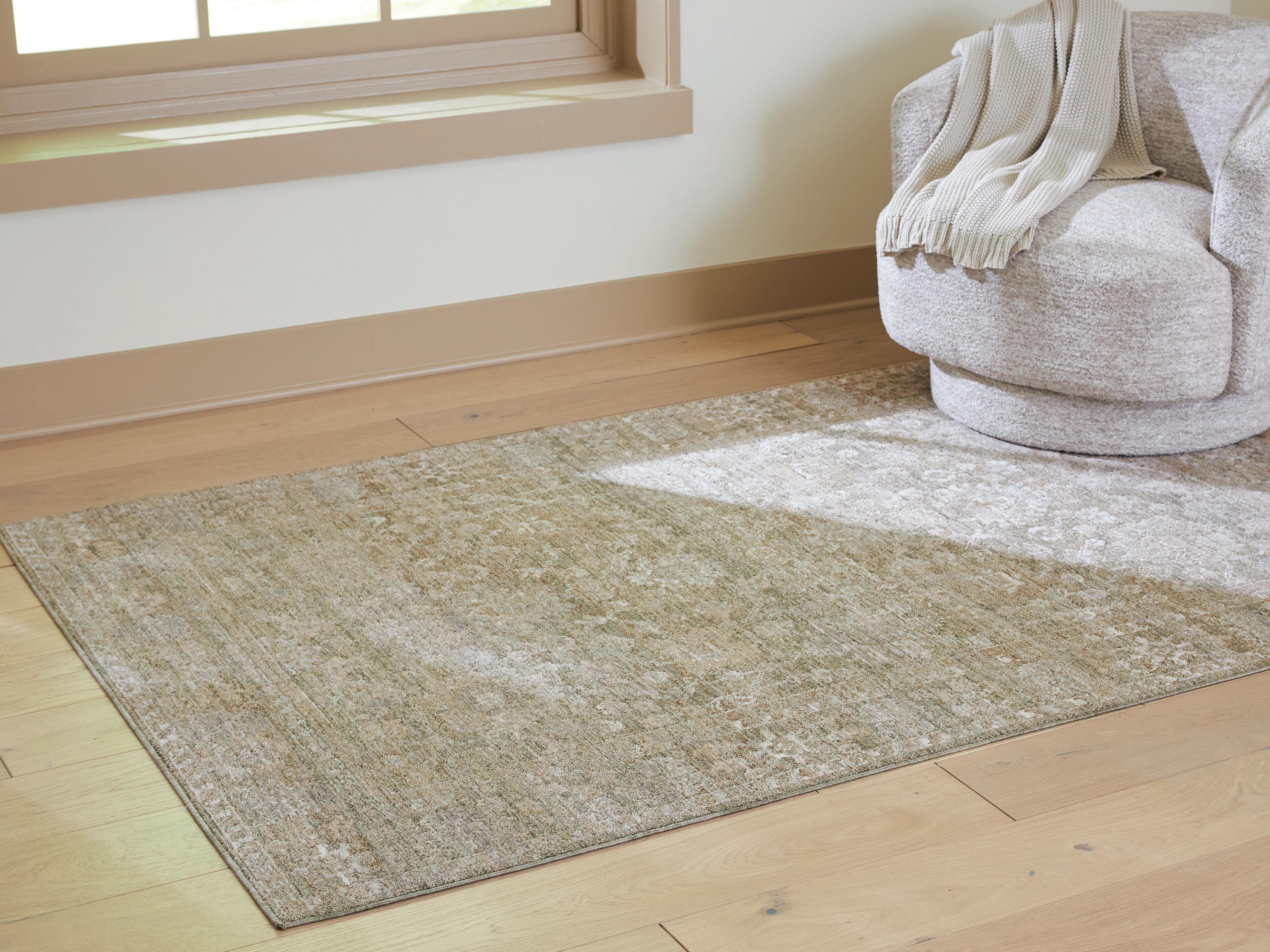 Neroham Medium Rug — Gray/Brown/Cream — view 2