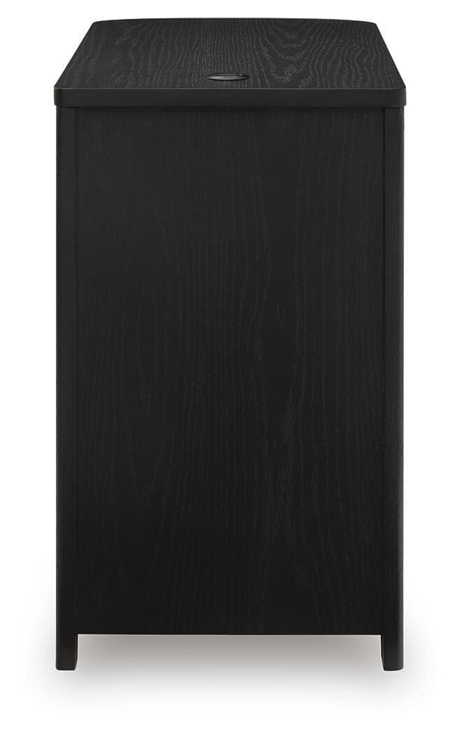 Camdill Chairside End Table — Black/Gray — view 6