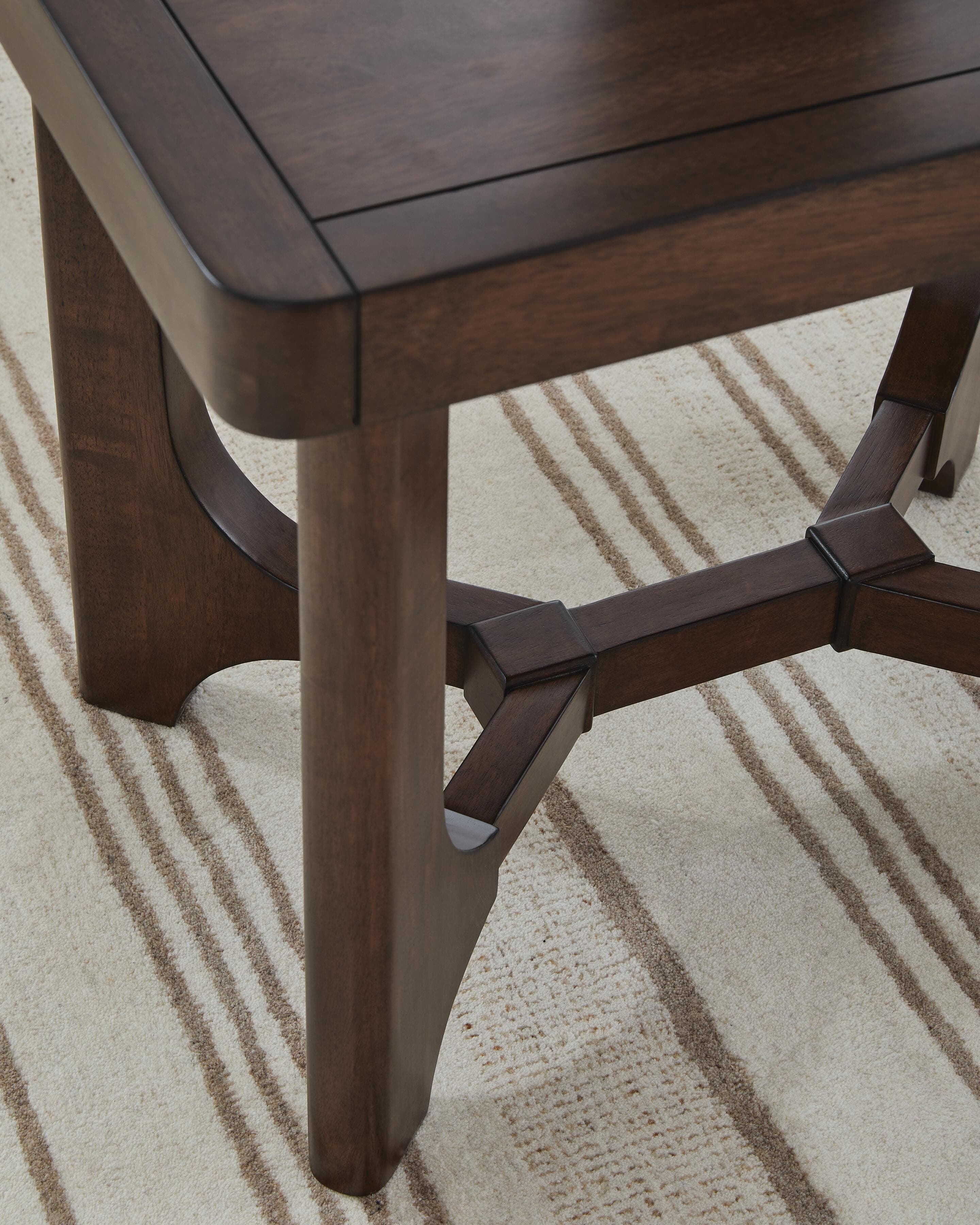 Korestone End Table — Brown/Beige — view 5