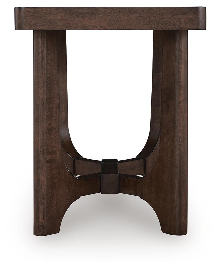 Korestone End Table — Brown/Beige — view 4