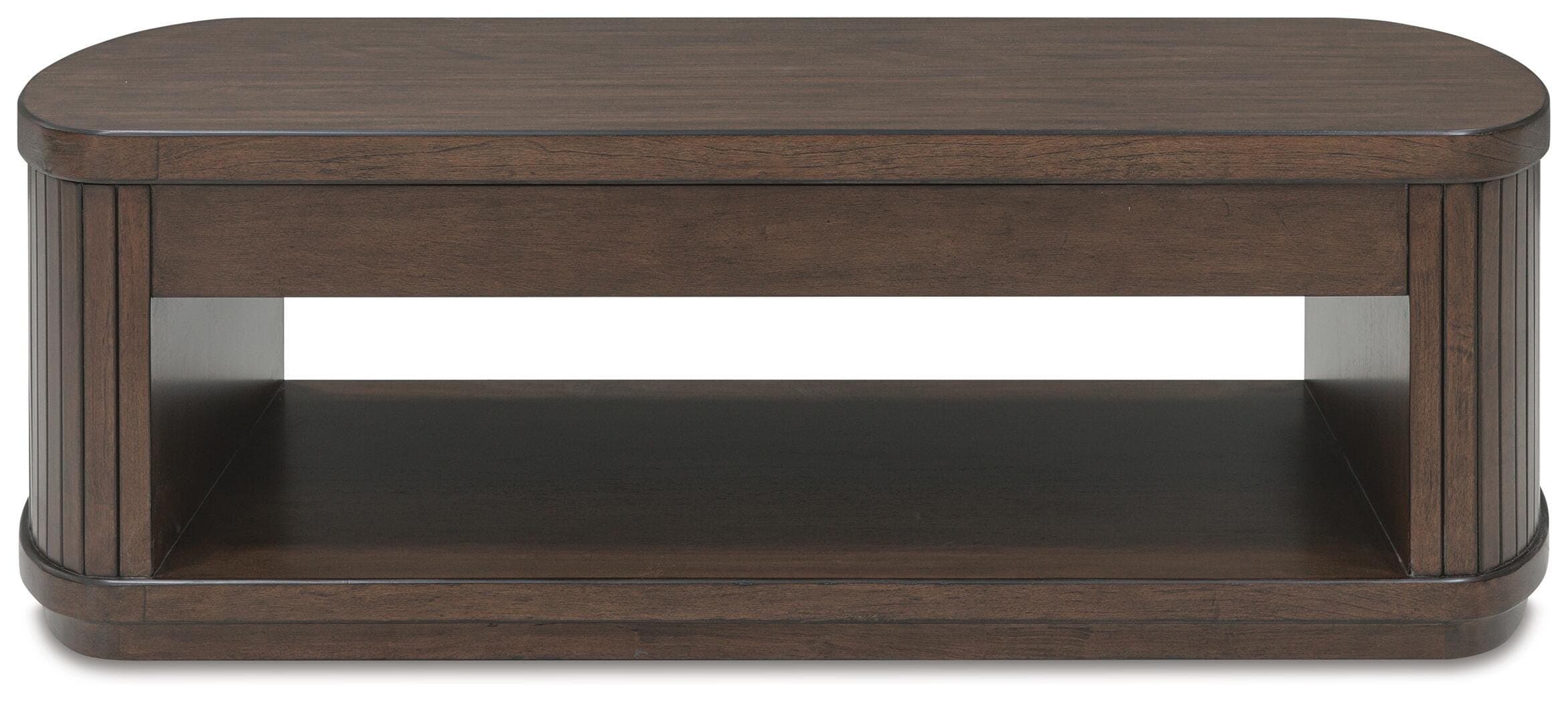 Korestone Lift-Top Coffee Table — Brown/Beige — view 4