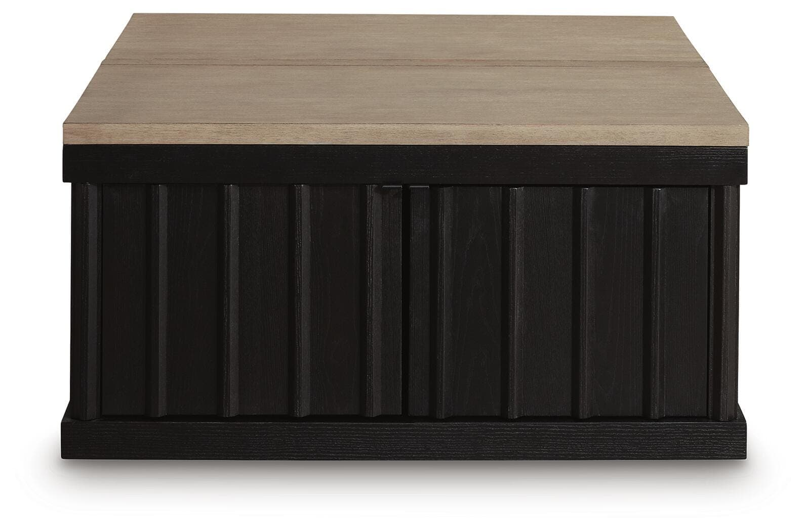 Rylandyn Lift-Top Coffee Table — Black/Gray;Brown/Beige — view 4
