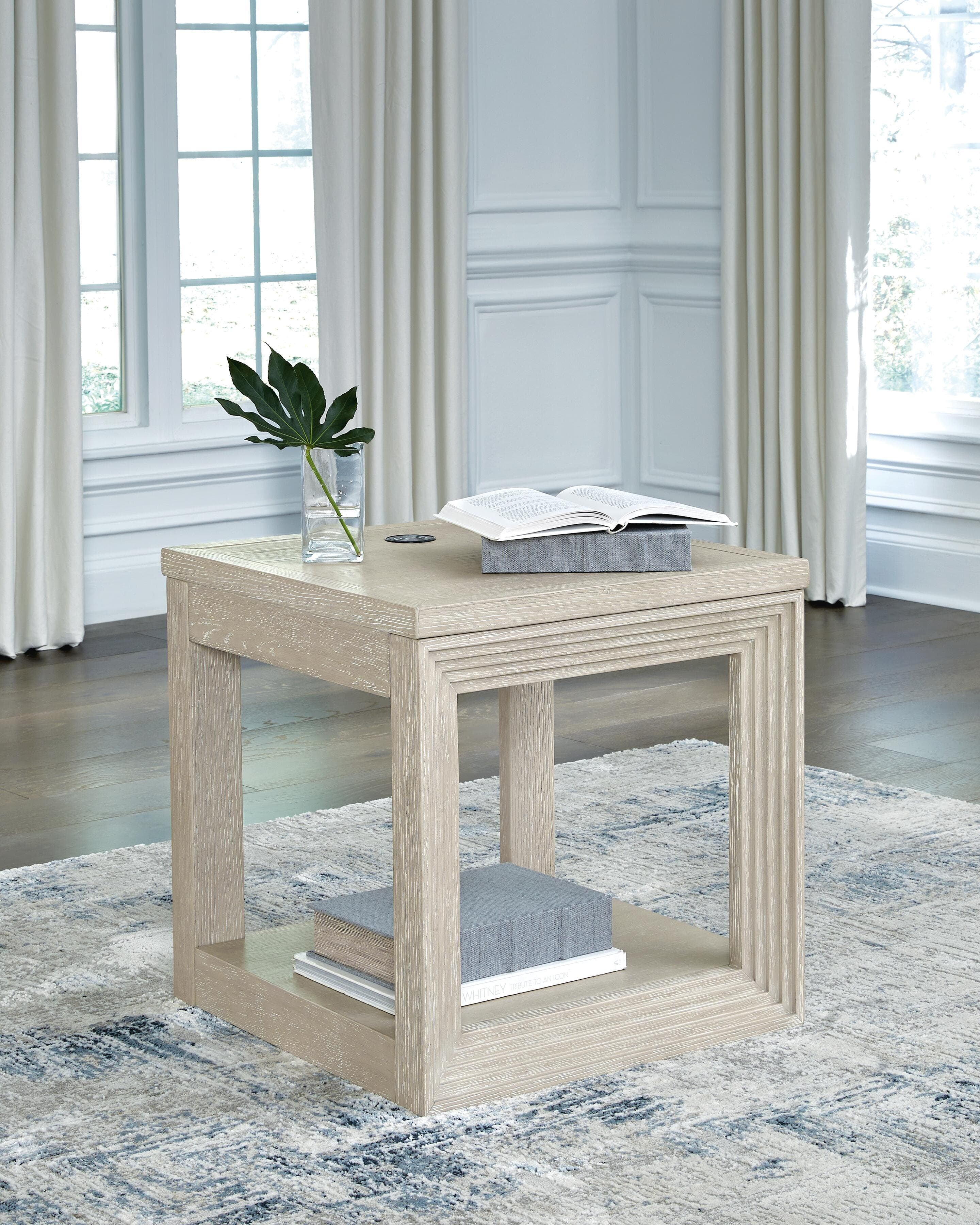 Marxhart End Table — Brown/Beige — view 2