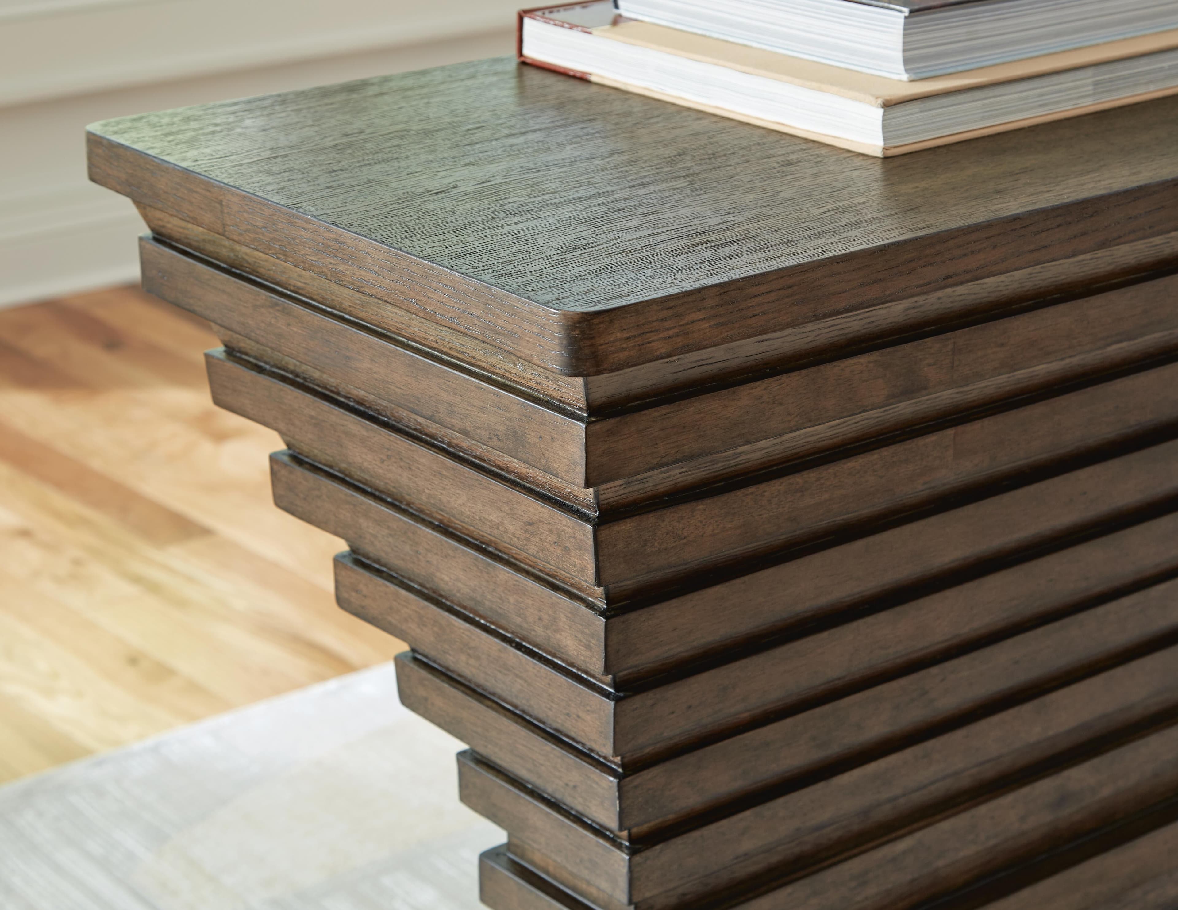 Hannodream Sofa Table — Brown/Beige — view 6