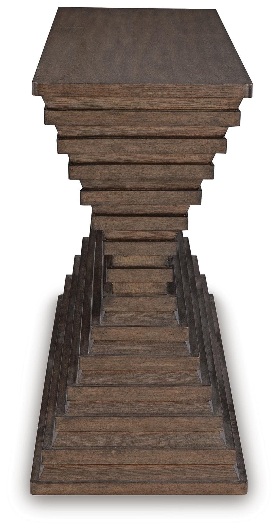 Hannodream Sofa Table — Brown/Beige — view 4