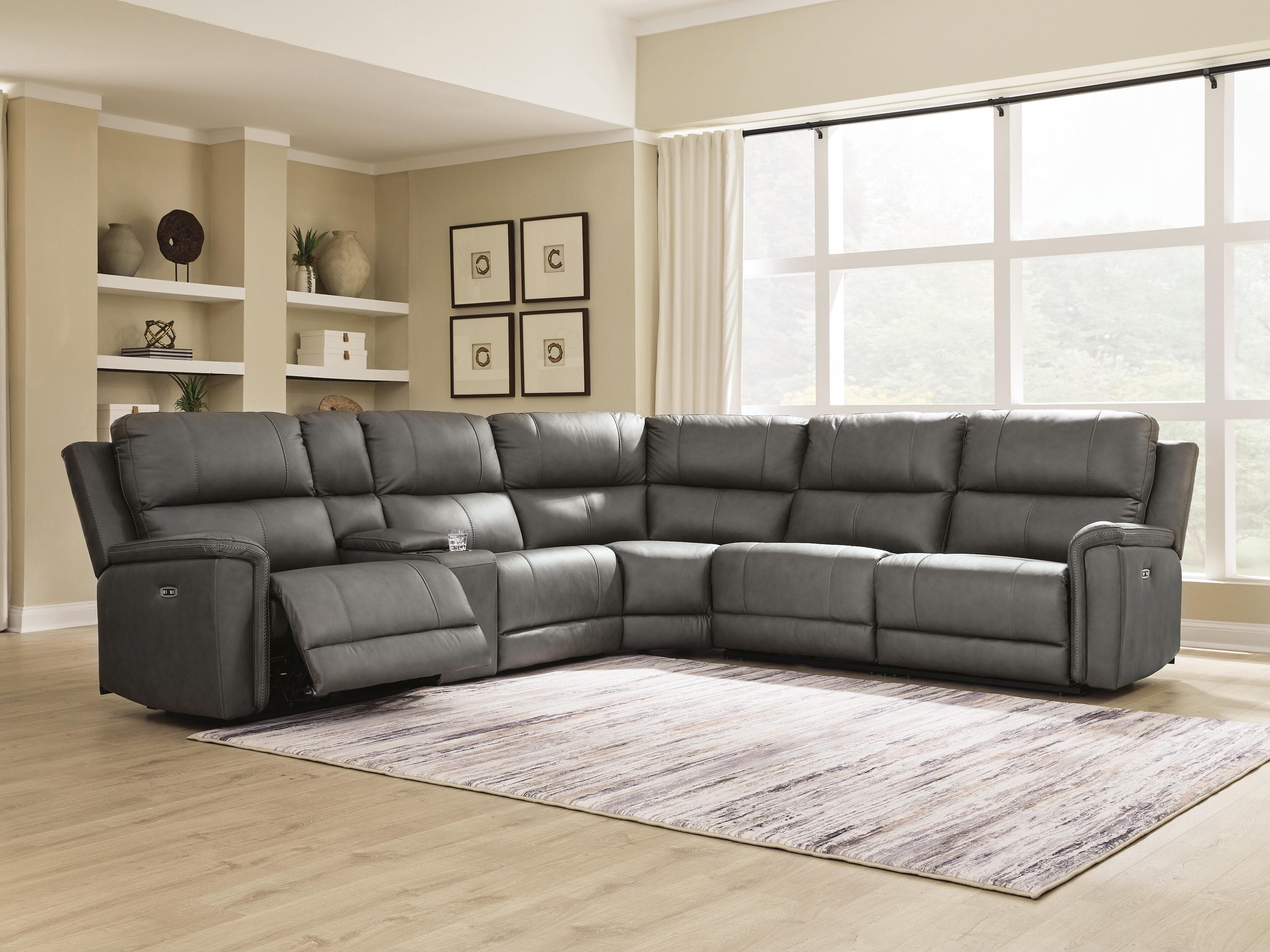 Beryton 6-Piece Power Reclining Sectional — Anchor — view 2