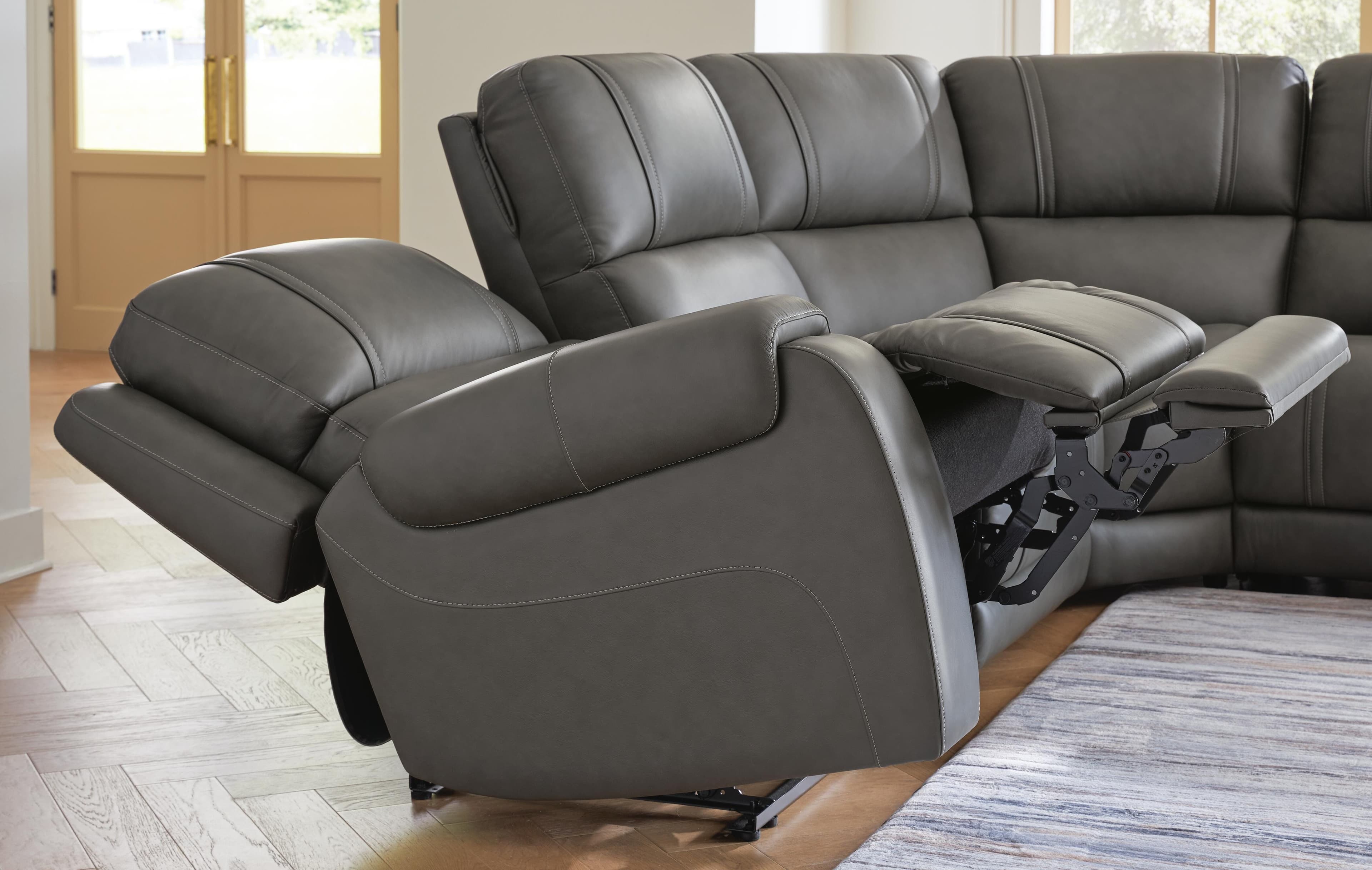 5Z-Harrenhurst 5-Piece Power Reclining Sectional — Anchor — view 5