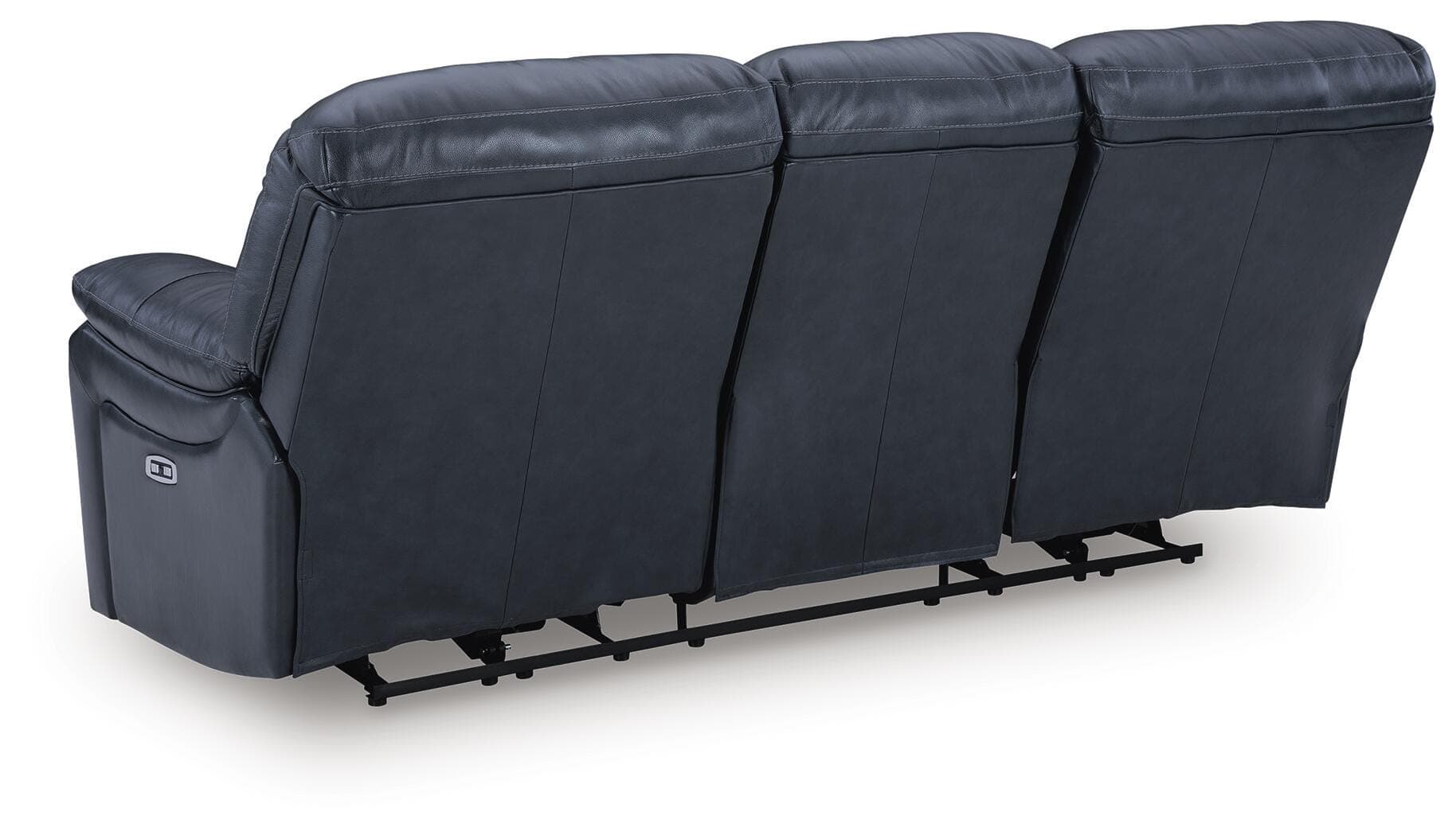 Leesworth Power Reclining Sofa — Blue — view 6