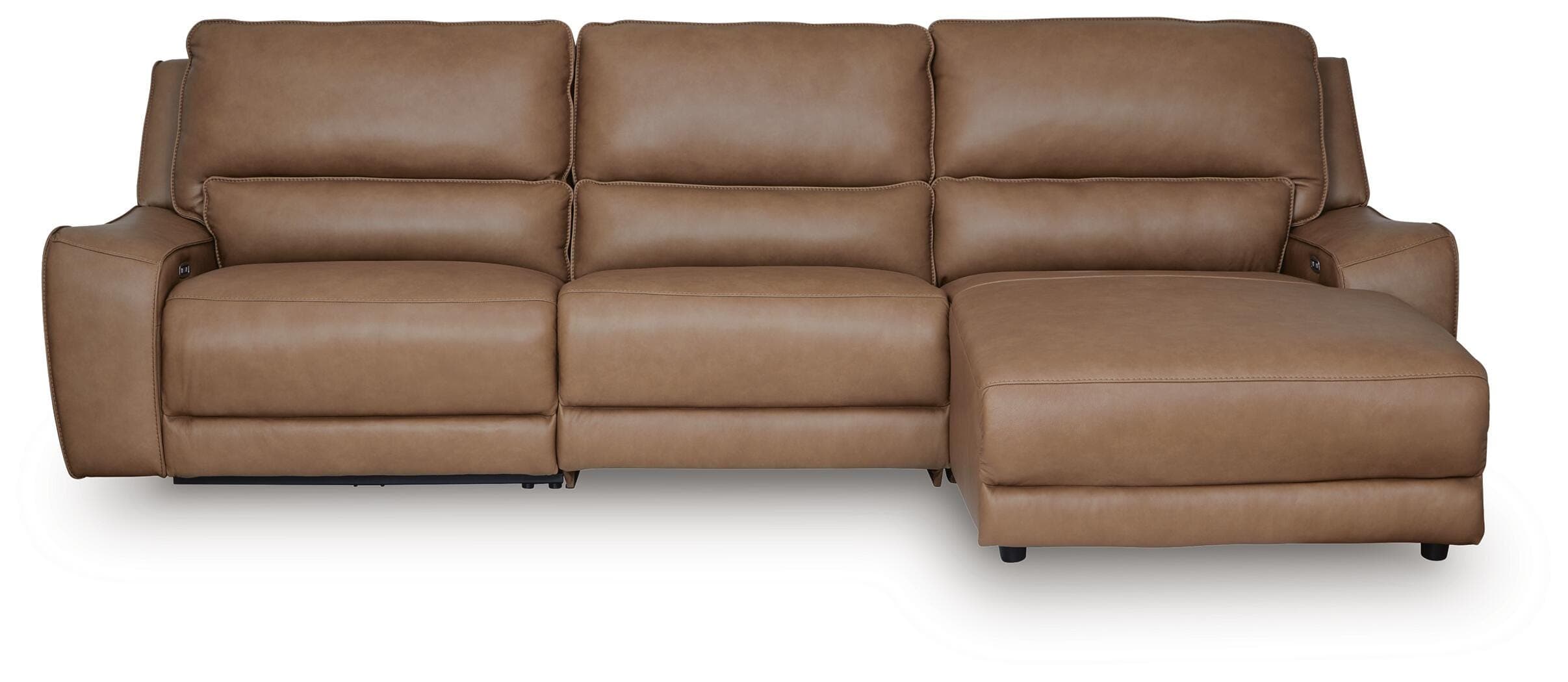 Silverbrooke 3-Piece Reclining Sofa Chaise
