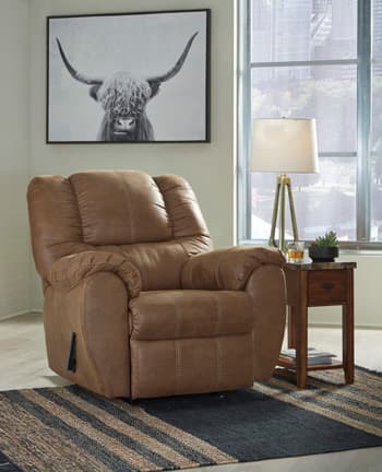 McGann Recliner — Brown/Beige — view 8