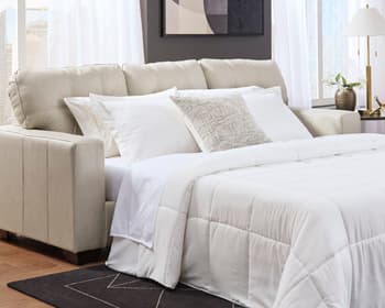 Santorine Queen Sofa Sleeper — Brown/Beige — view 8