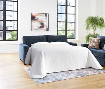 Aviemore Queen Sofa Sleeper — Blue — view 8