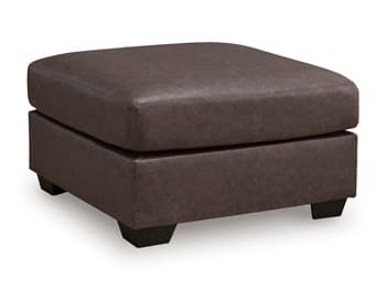 Whitlock Oversized Accent Ottoman — Brown/Beige — view 5