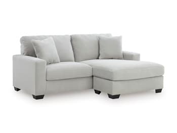 Amesley Sofa Chaise — Black/Gray — view 7